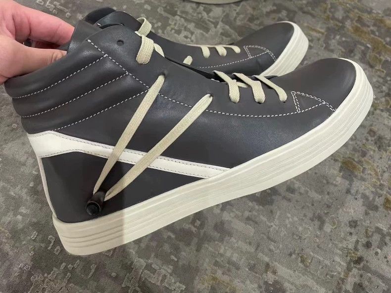 Rick Owens Rick Owens Black and White Sneakers Size 37-dmc Size US 7.5 / EU 40-41 - 1 Thumbnail