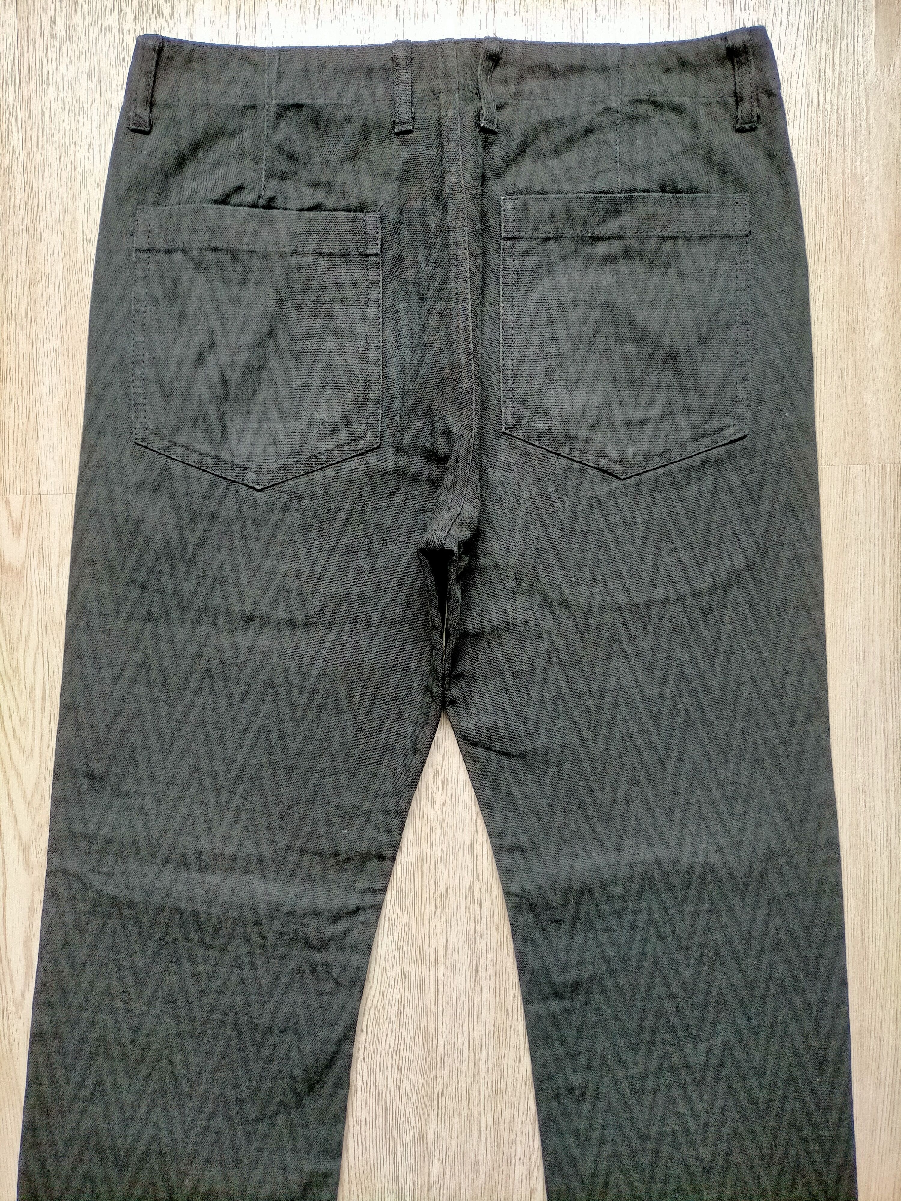 PPFM PPFM Made in Japan Black Trouser Pants Size US 32 / EU 48 - 7 Thumbnail