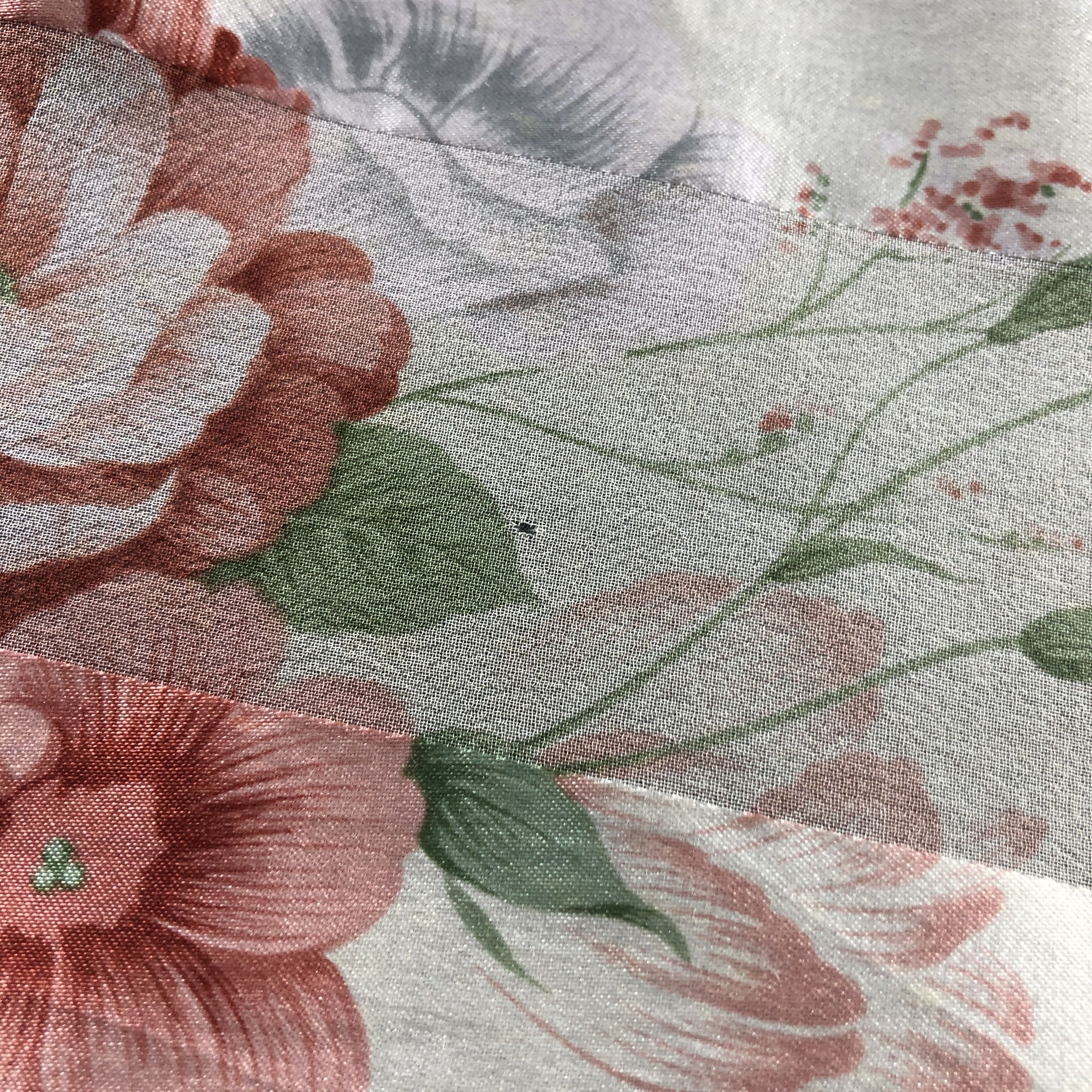 Vintage Jun Ashida Floral Silk Scarf M1327 Size ONE SIZE - 7 Thumbnail