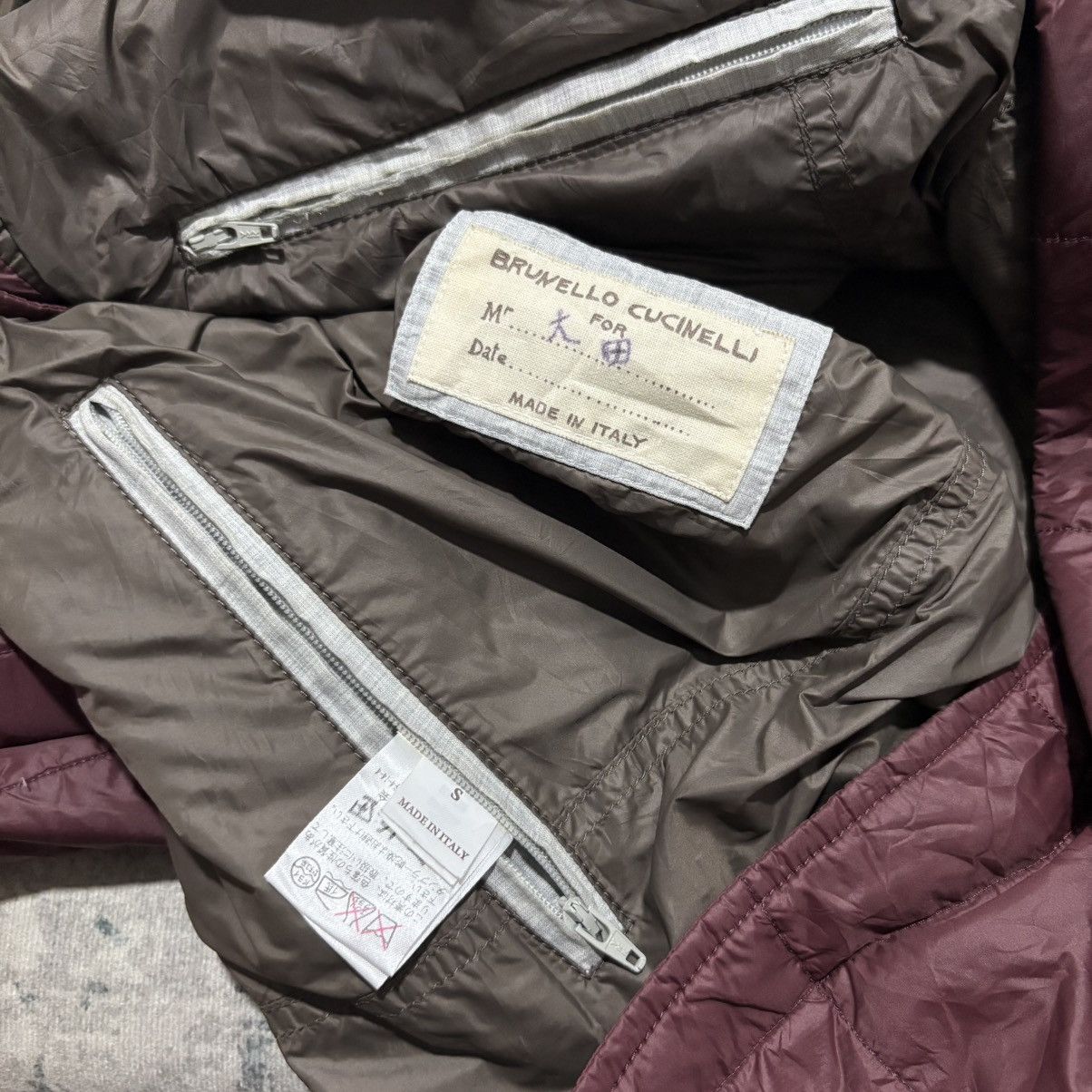 Brunello Cucinelli Brunello Cucinelli snap button light down jacket Size US S / EU 44-46 / 1 - 4 Thumbnail