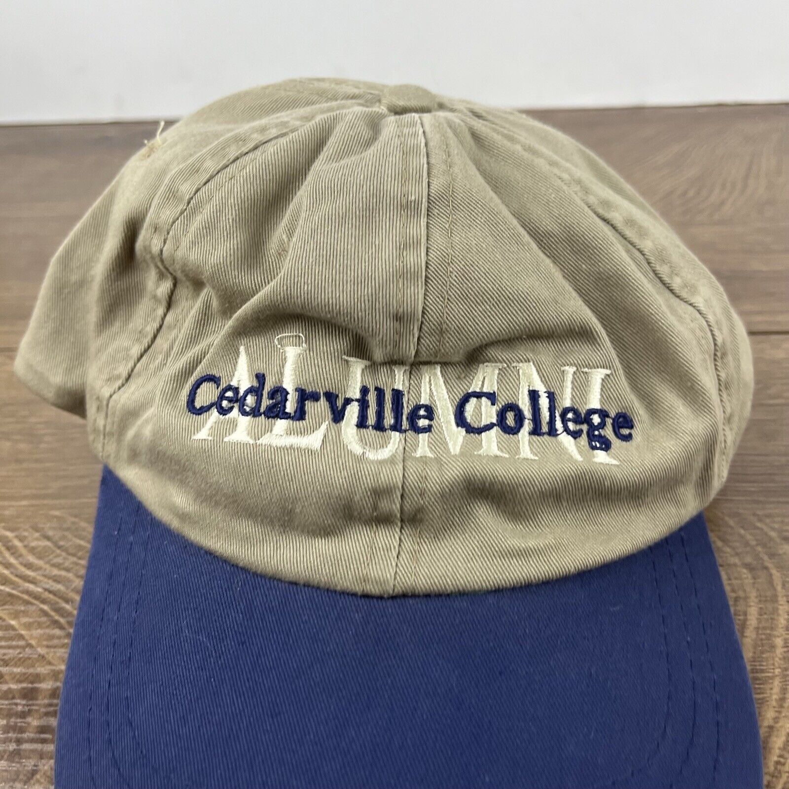 Other Cedarville College Alumni Hat Brown Cap Adjustable Brown Tan Size ONE SIZE - 6 Thumbnail