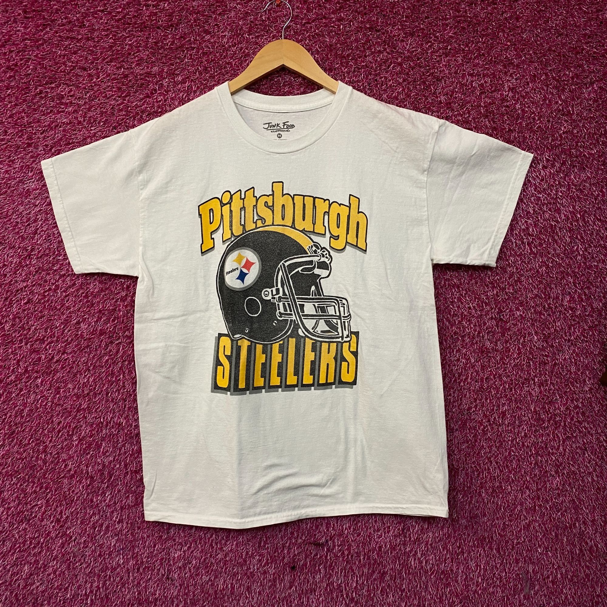 Junk Food Junk Food Pittsburgh Steelers Football Helmet Logo T-Shirt M Size US M / EU 48-50 / 2 - 1 Thumbnail