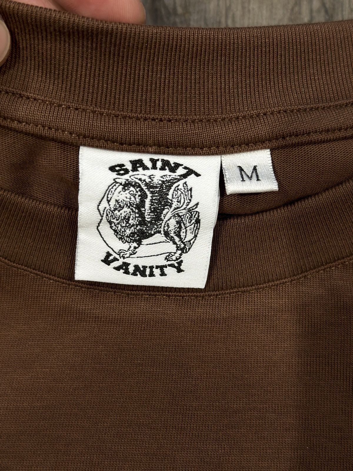 Saint Vanity SAINT VANITY SV TEE BROWN Size US M / EU 48-50 / 2 - 2 Thumbnail