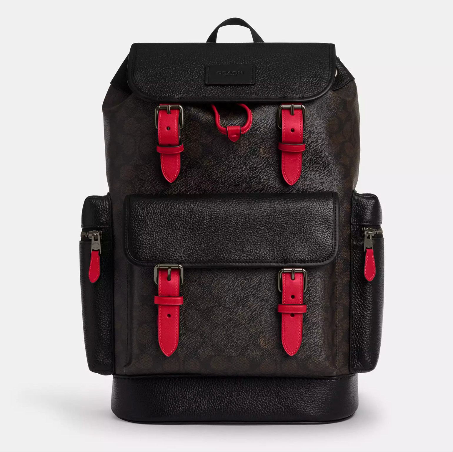 Coach MEN's Sprint Backpack In Signature Canvas CCG13 Size ONE SIZE - 6 Thumbnail