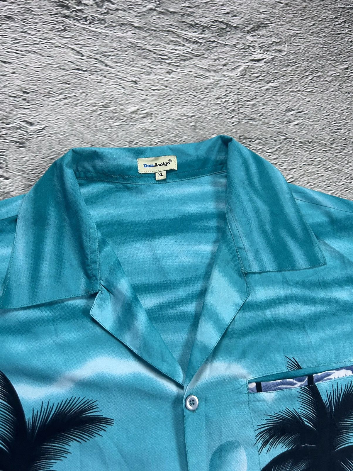 Vintage Hawaiian Shirt vintage Don Amigo palms beach sea summer Size US XL / EU 56 / 4 - 2 Thumbnail