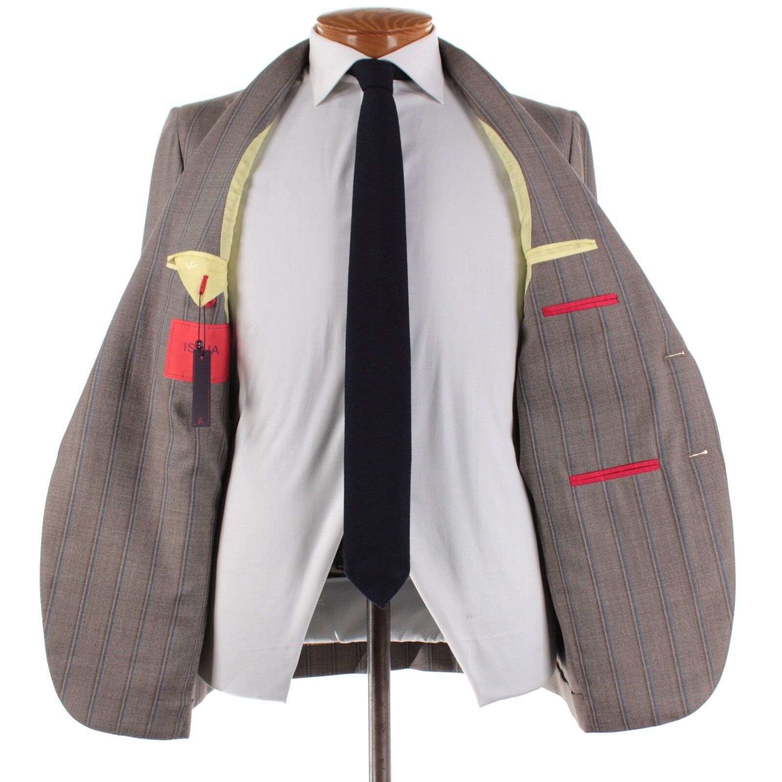 Isaia isaia Suit Size US 38 Regular in Brown Size 38R - 8 Thumbnail