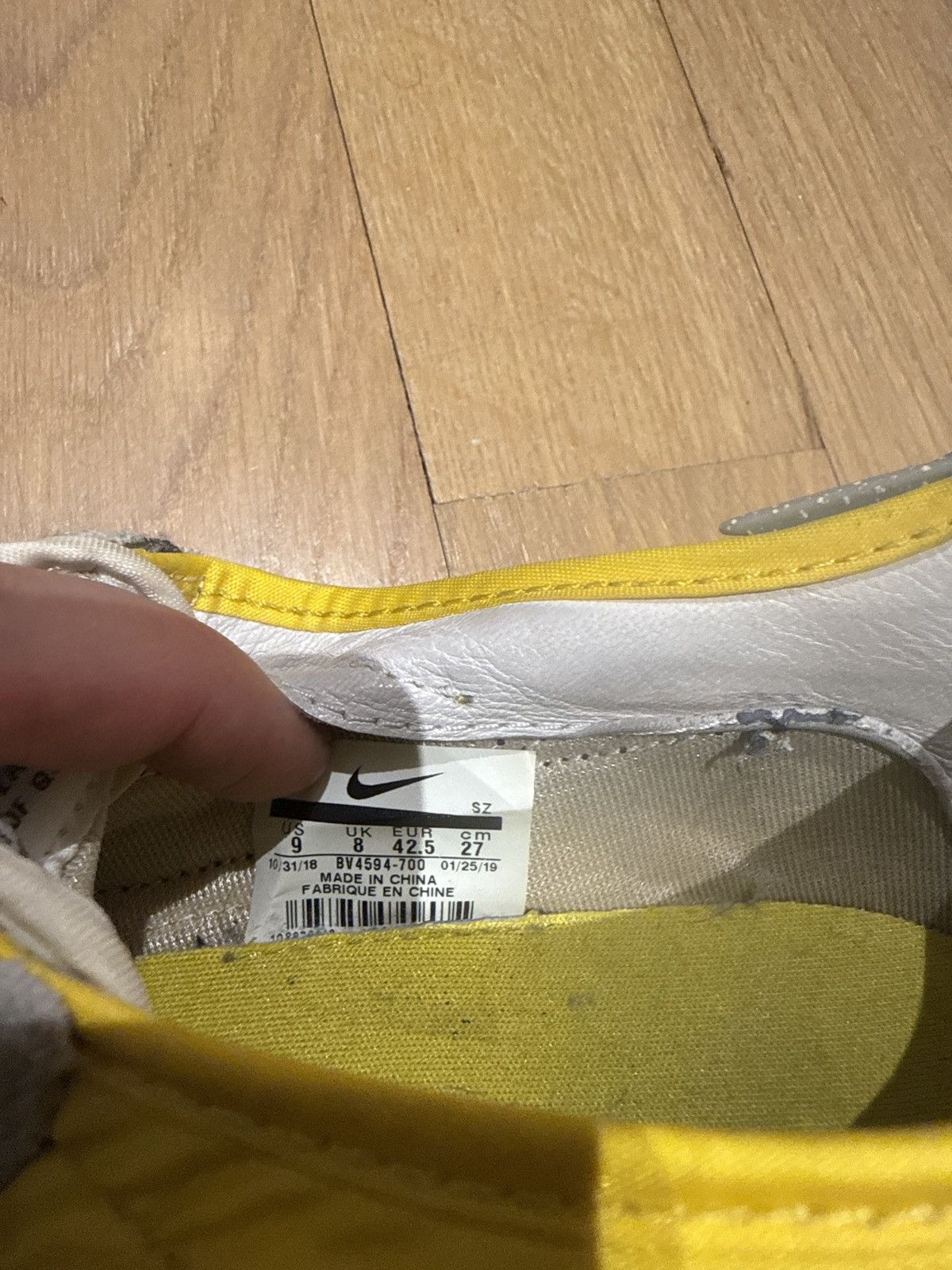 Nike × Undercover x Undercover Daybreak Jun Takahashi Yellow/Black – Size 9 Size US 9 / EU 42 - 6 Thumbnail