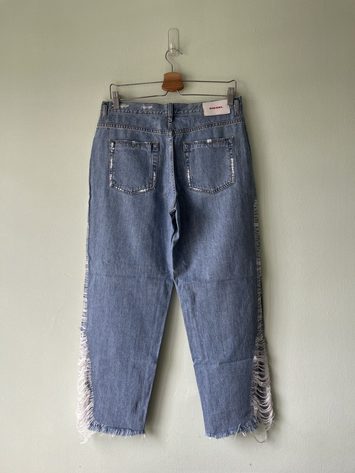 Designer × Diesel Diesel industry Distressed Jeans Size 31" - 15 Thumbnail