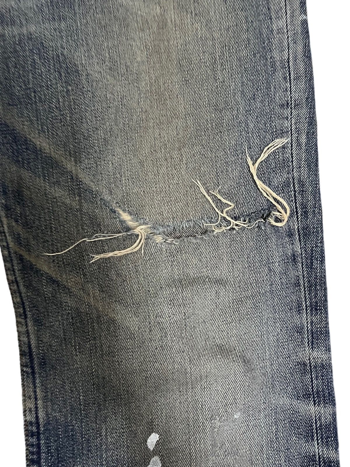 Levi's Vintage Levis Flare 517 MudWash Distressed Style Denim Size US 31 - 11 Thumbnail