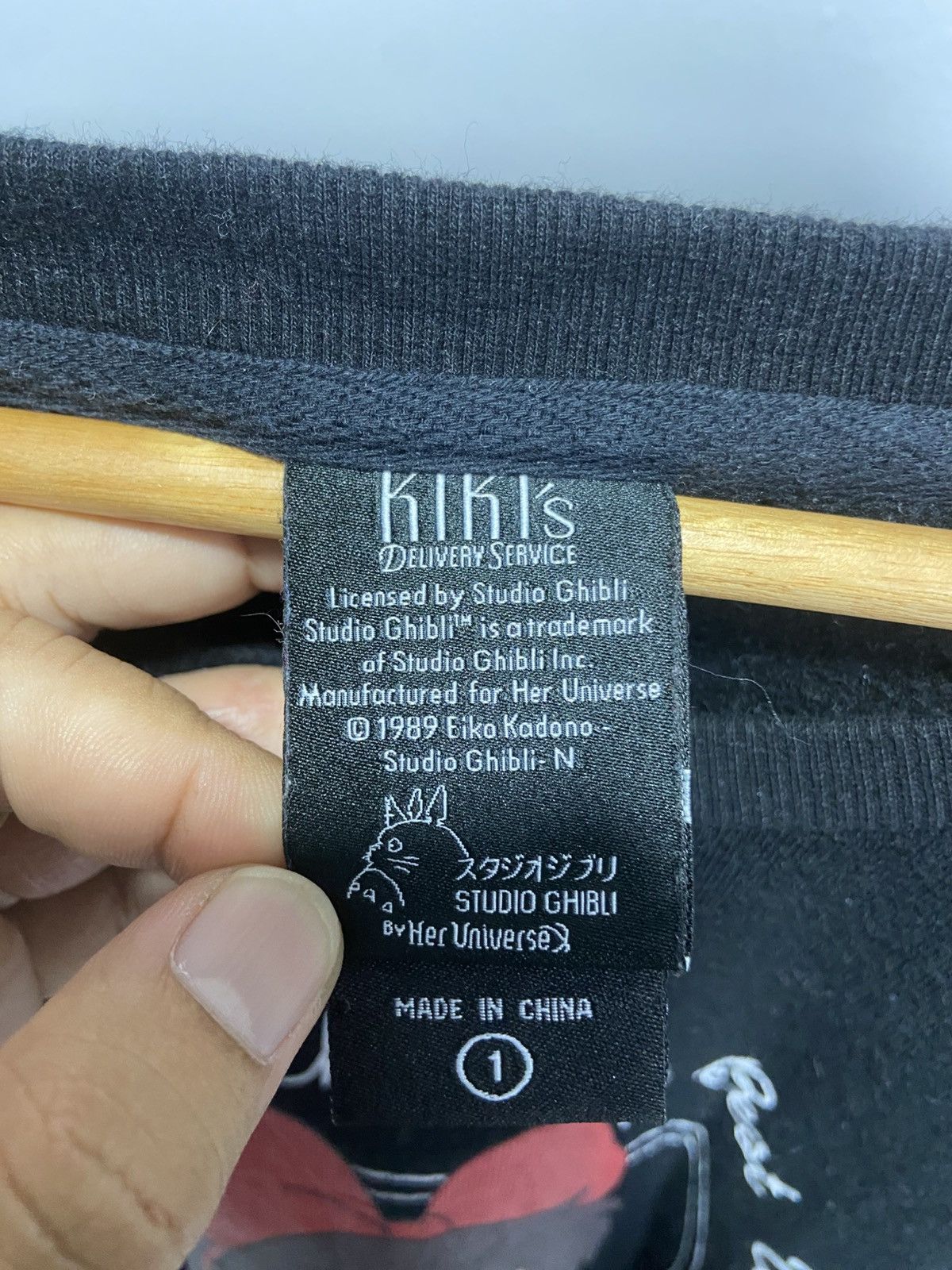 Anime Kiki’s by Studio Ghibli sweatshirt Size US L / EU 52-54 / 3 - 5 Thumbnail