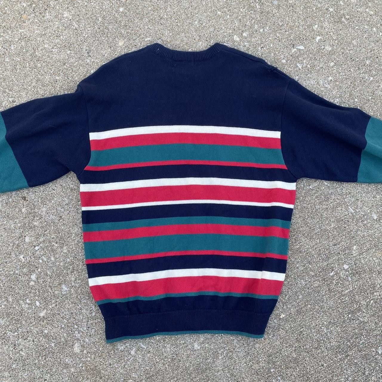 Marks & Spencer Vintage striped golf sweatshirt sweater Size US L / EU 52-54 / 3 - 7 Thumbnail