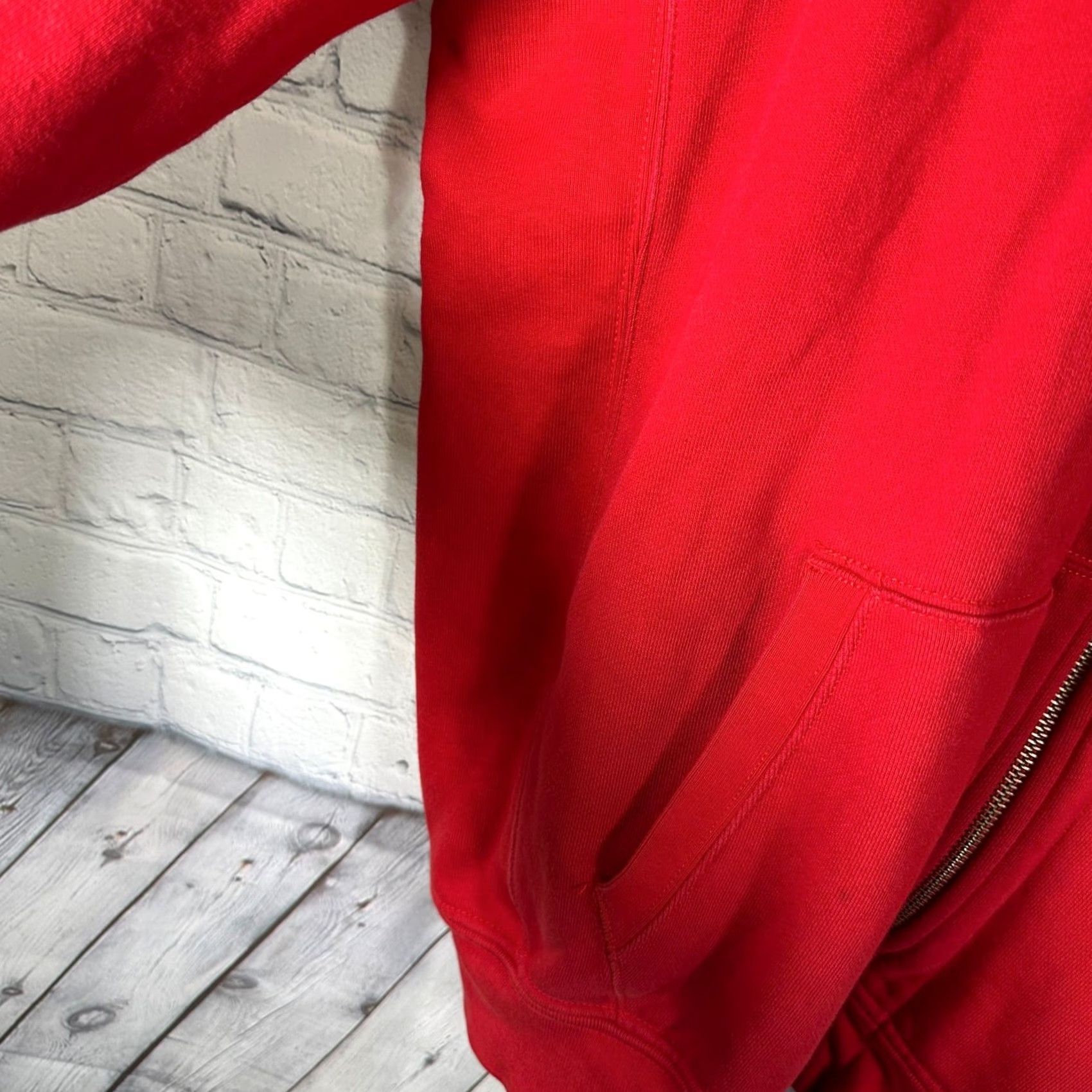 Polo Ralph Lauren Polo Ralph Lauren Hoodie 3XLT Tall Red Full Zip Waffle Lined Hood Sweatshirt Sweatshirt Size US XXL / EU 58 / 5 - 4 Thumbnail