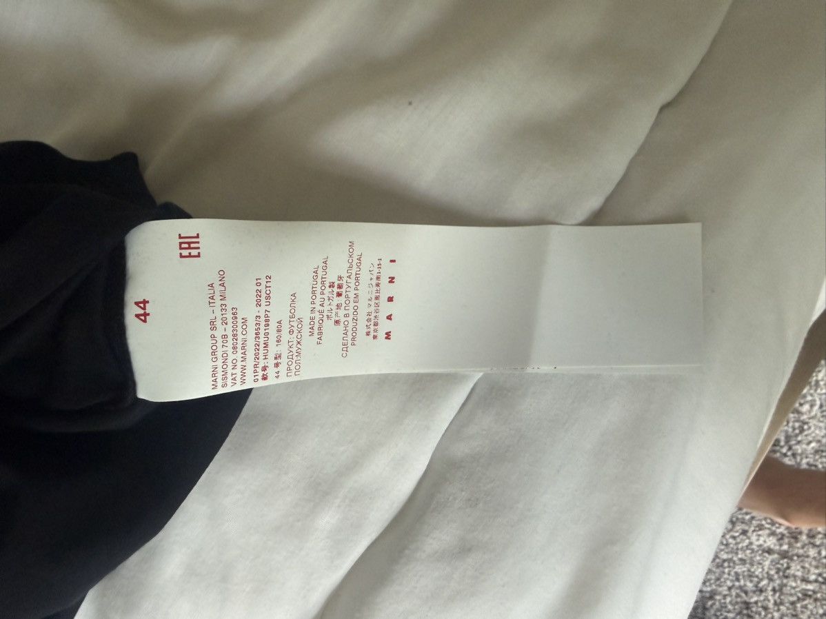 Marni Brand New Marni Yellow Striped Tee M Size US S / EU 44-46 / 1 - 5 Thumbnail