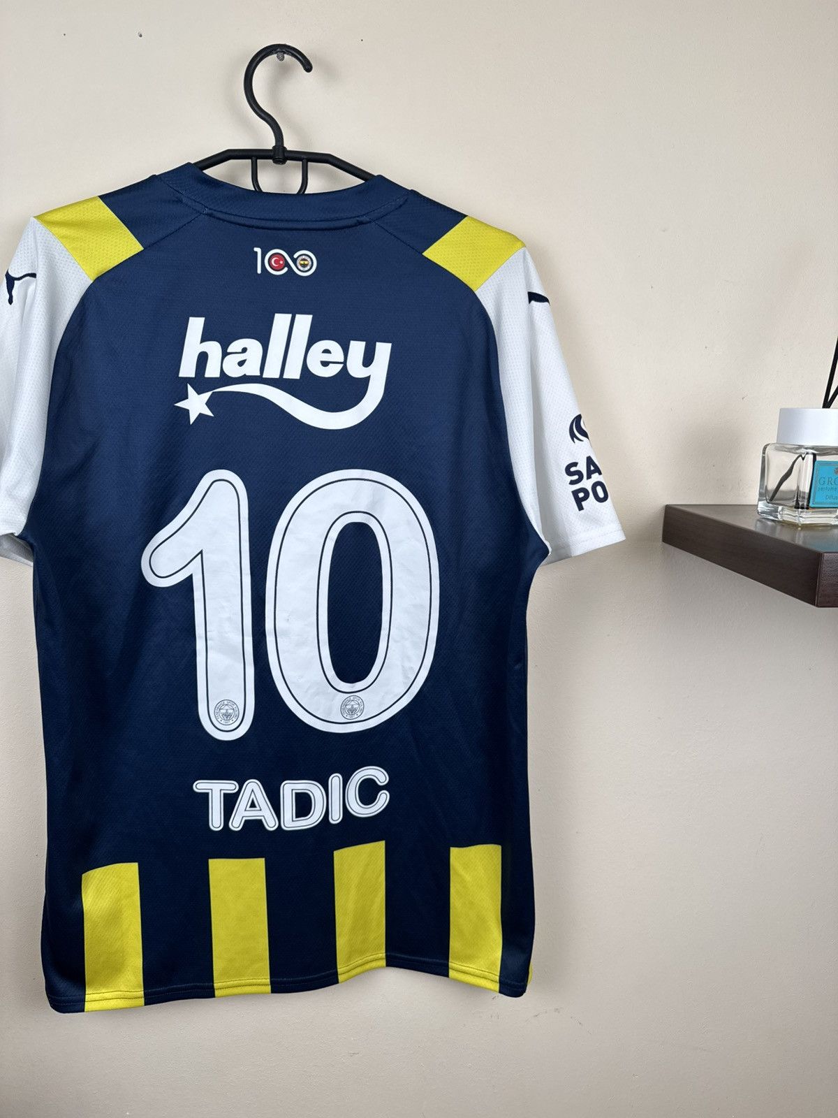 Puma Fenerbahce 2023 2024 Jersey Puma Home Kit Football Soccer M Size US M / EU 48-50 / 2 - 17 Thumbnail