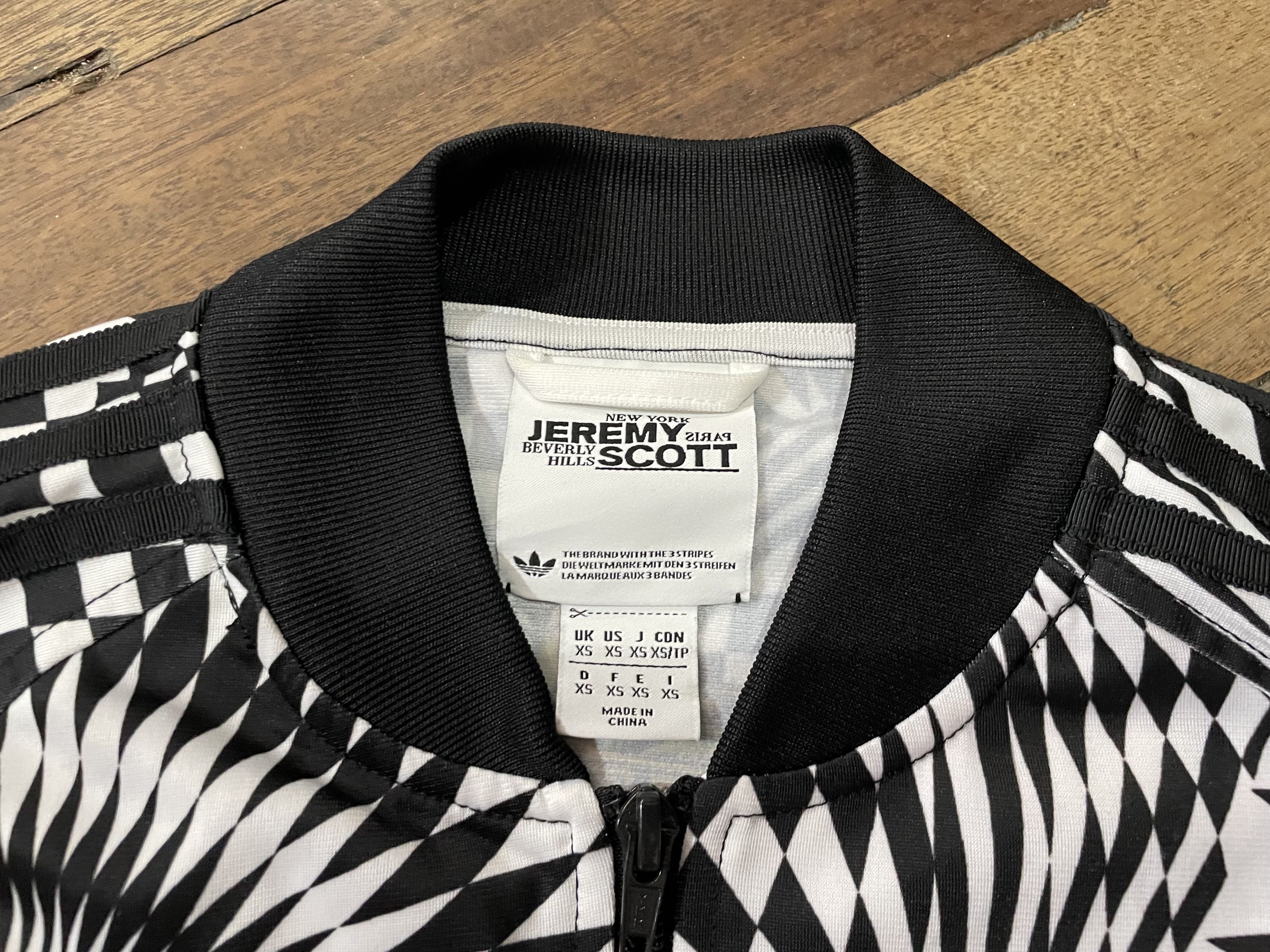 Adidas × Jeremy Scott Adidas - OPART TRACK JACKET Size US XS / EU 42 / 0 - 4 Thumbnail