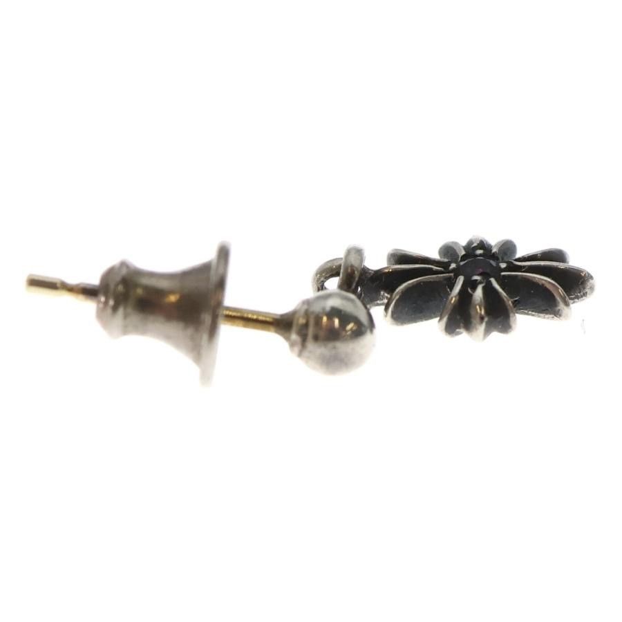 Chrome Hearts Chrome Hearts Ruby Tiny CH Cross Drop Earring Size ONE SIZE - 4 Thumbnail