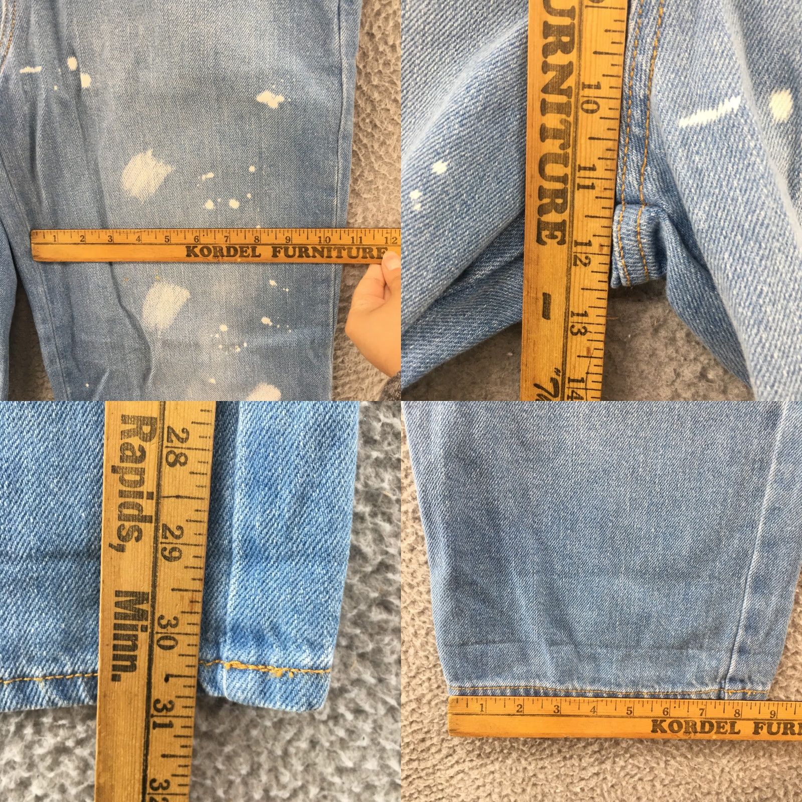 Vintage Universal Thread Jeans Womens 0 25 Waist Blue Denim Relaxed Straight Jeans Size 25" / US 0 / IT 36 - 8 Thumbnail