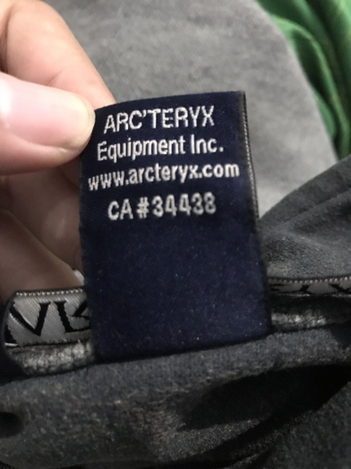 Arcteryx halfzipper sweater Corvet Fleece in grey warm canad