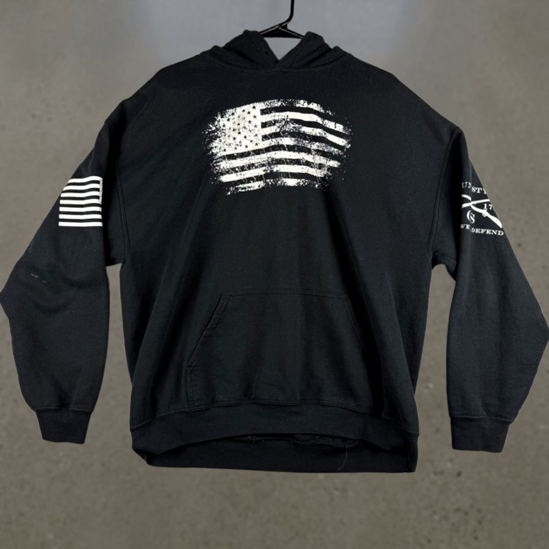Vintage Vintage 50s 60s Black Flock Print Sweatshirt XL | Grailed