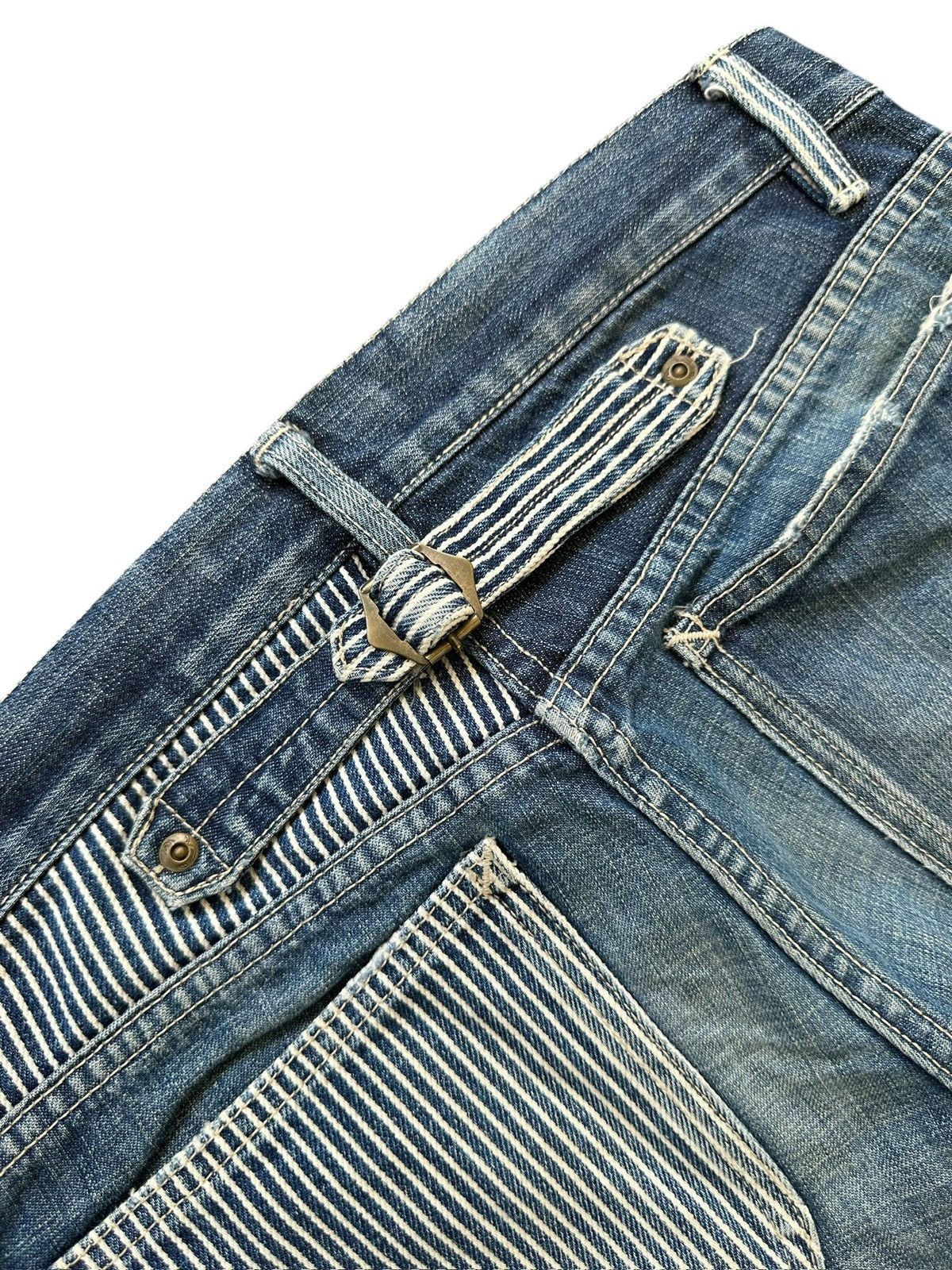 Japanese Brand Y2k KELEN Japan patchwork vintage style jeans Size US 30 / EU 46 - 7 Thumbnail