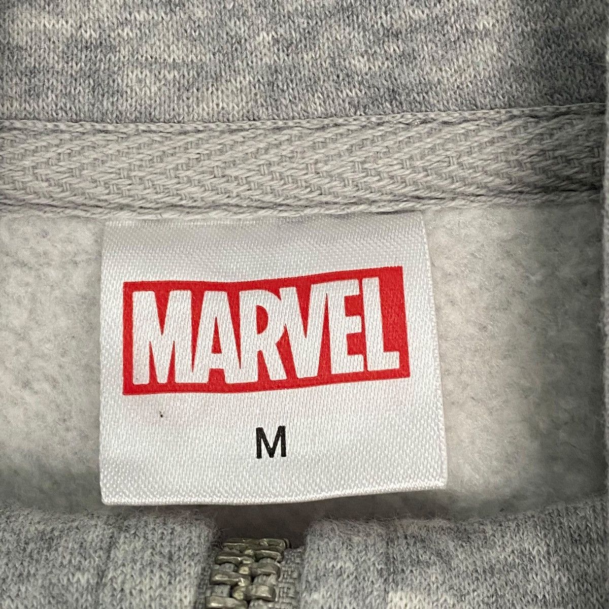 Other Vintage Marvel Half Zipper Logo Sweatshirt Gray Size M Size US M / EU 48-50 / 2 - 5 Thumbnail