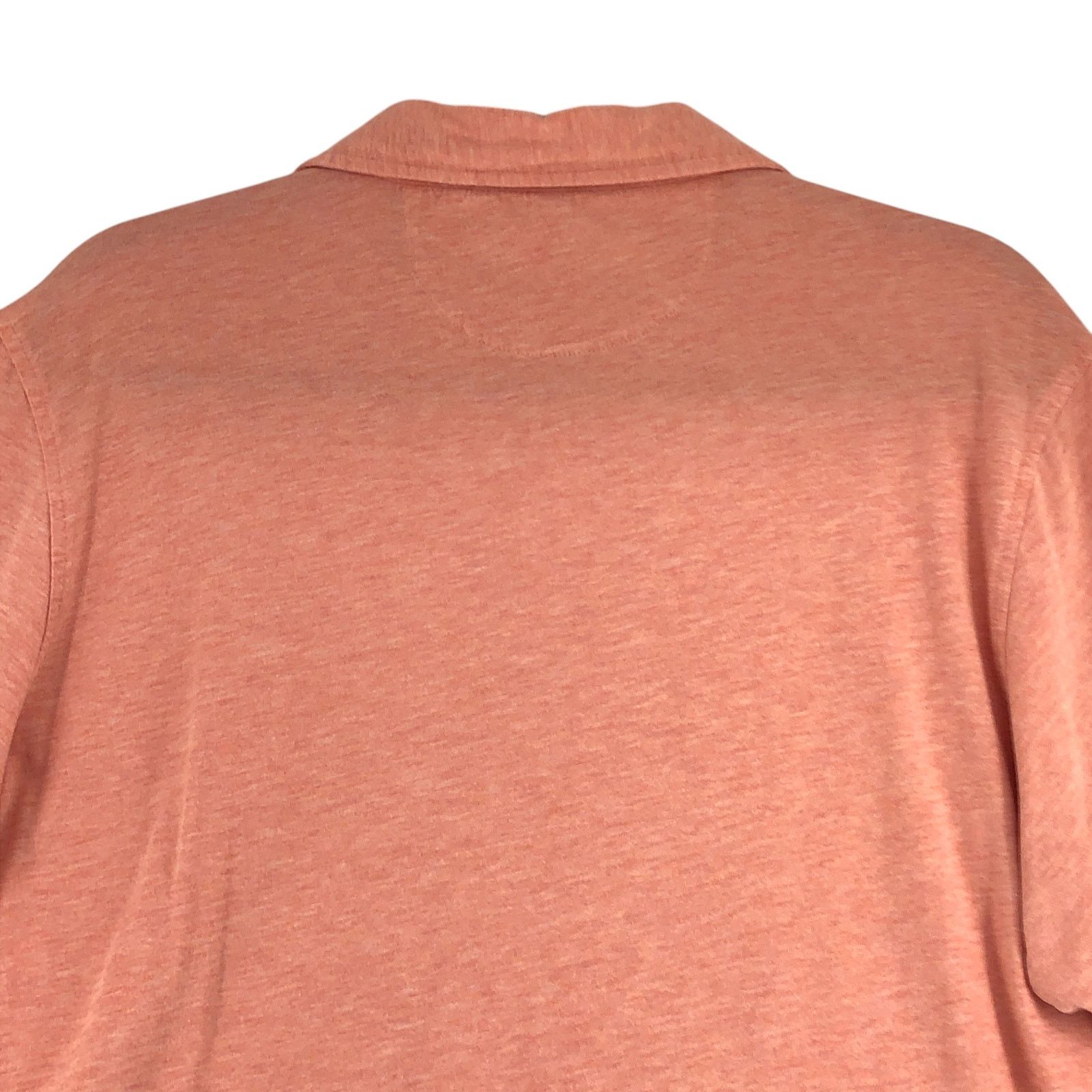 Peter Millar Peter Millar Size L Polo Shirt Crown Soft Melange Orange Size US L / EU 52-54 / 3 - 9 Thumbnail