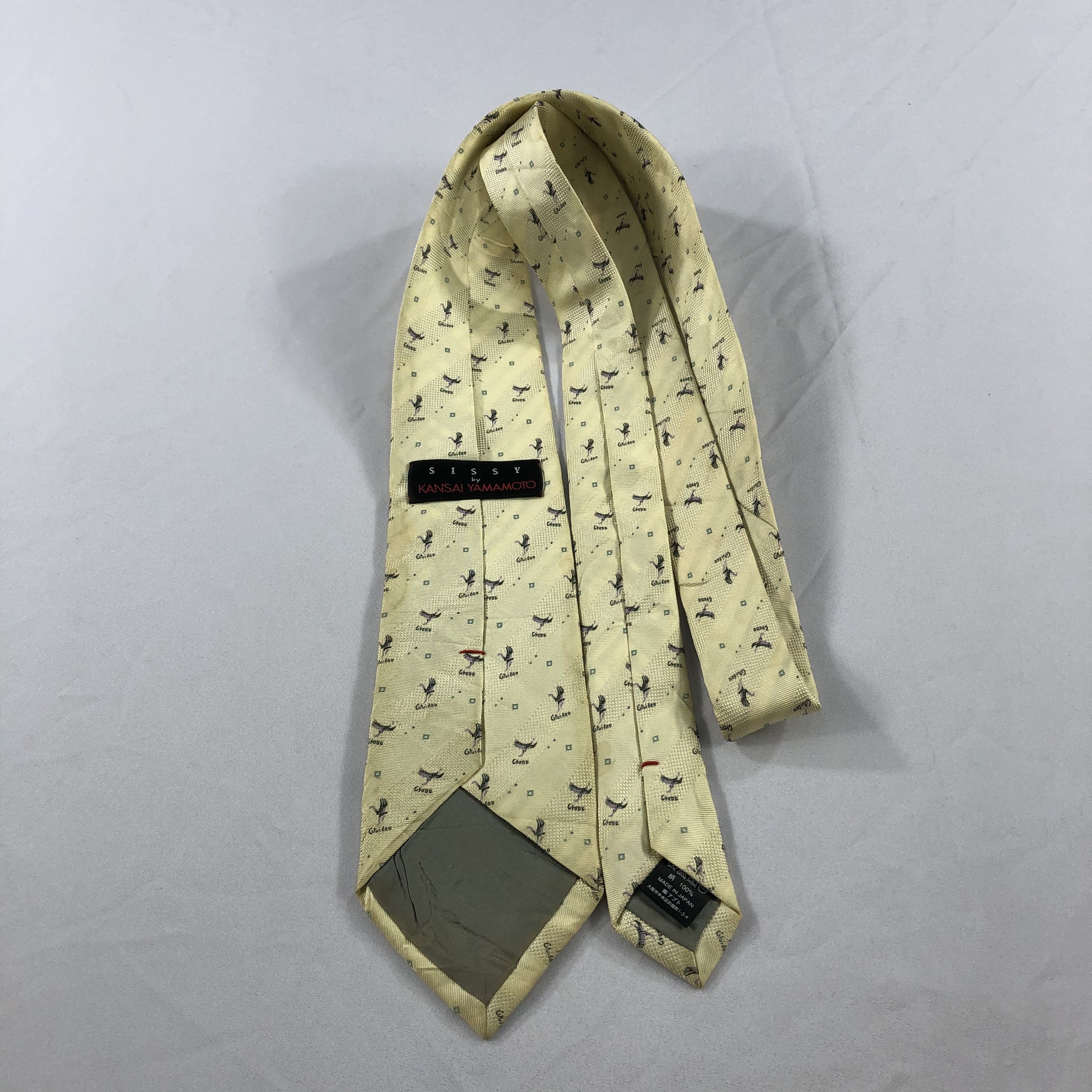 Japanese Brand × Kansai Yamamoto × Vintage Sissy by Kansai Yamamoto Silk Neck Ties T77 Size ONE SIZE - 2 Thumbnail