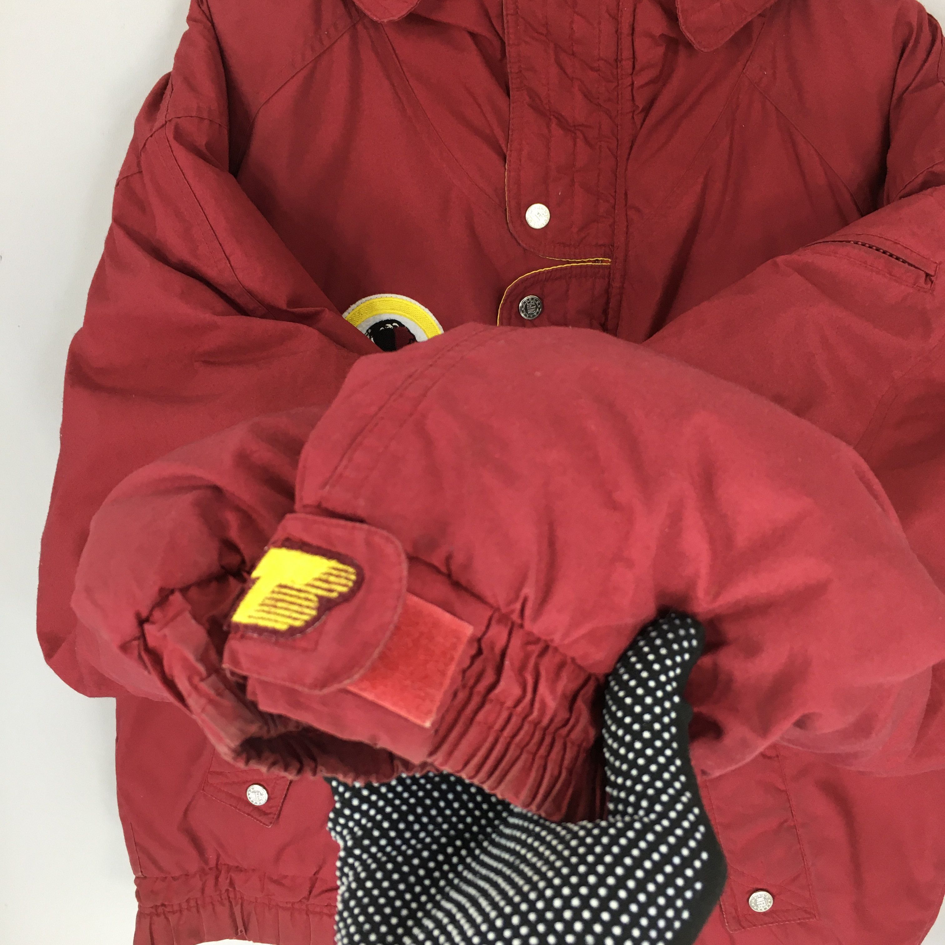 NFL Vintage Washington Redskins NFL Bomber Hoodie Jacket XLarge Size US XL / EU 56 / 4 - 6 Thumbnail