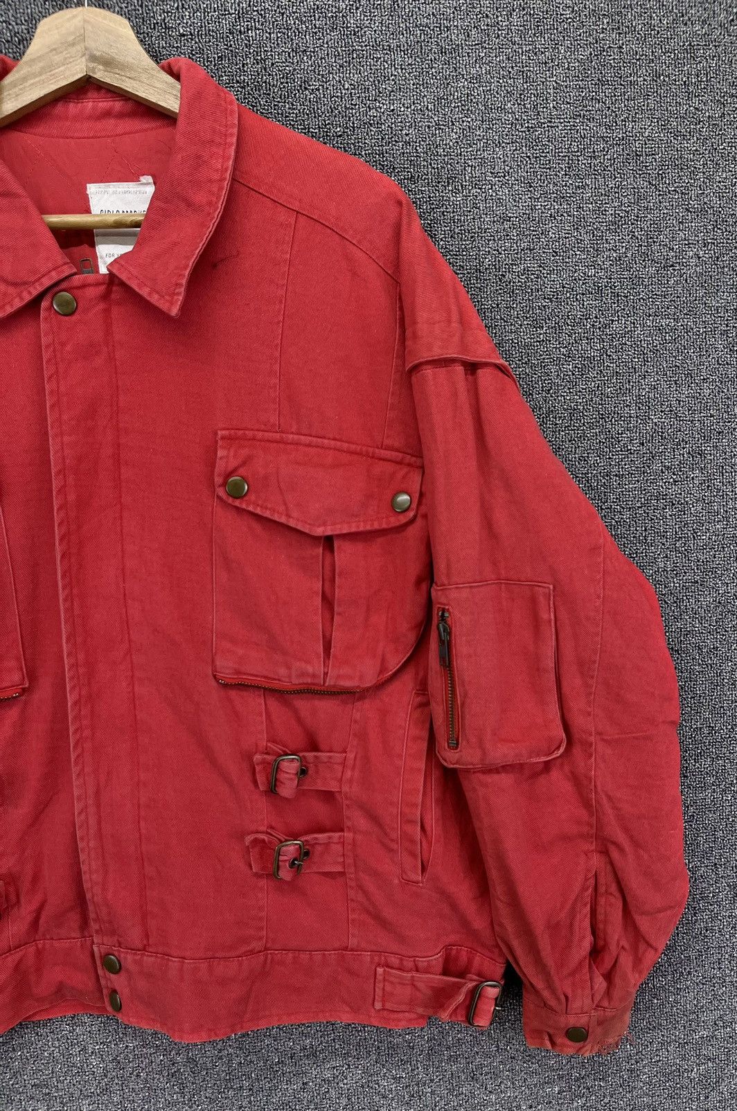 Japanese Brand Vintage Girls Market Trashed Punk Jacket Size US L / EU 52-54 / 3 - 4 Thumbnail