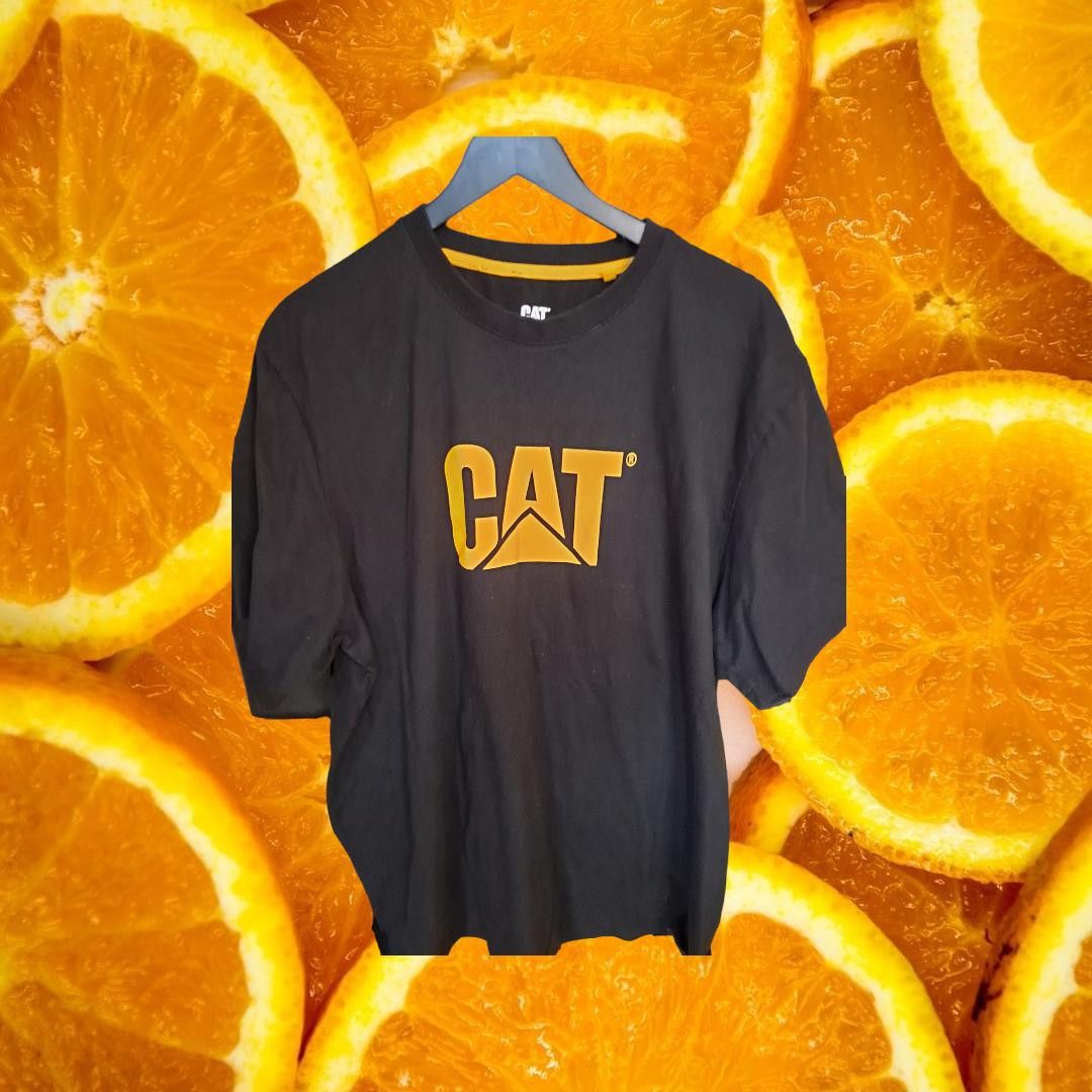 Other CAT Shirt Black with Yellow CAT Logo on the Front Size XL Size US XL / EU 56 / 4 - 1 Thumbnail