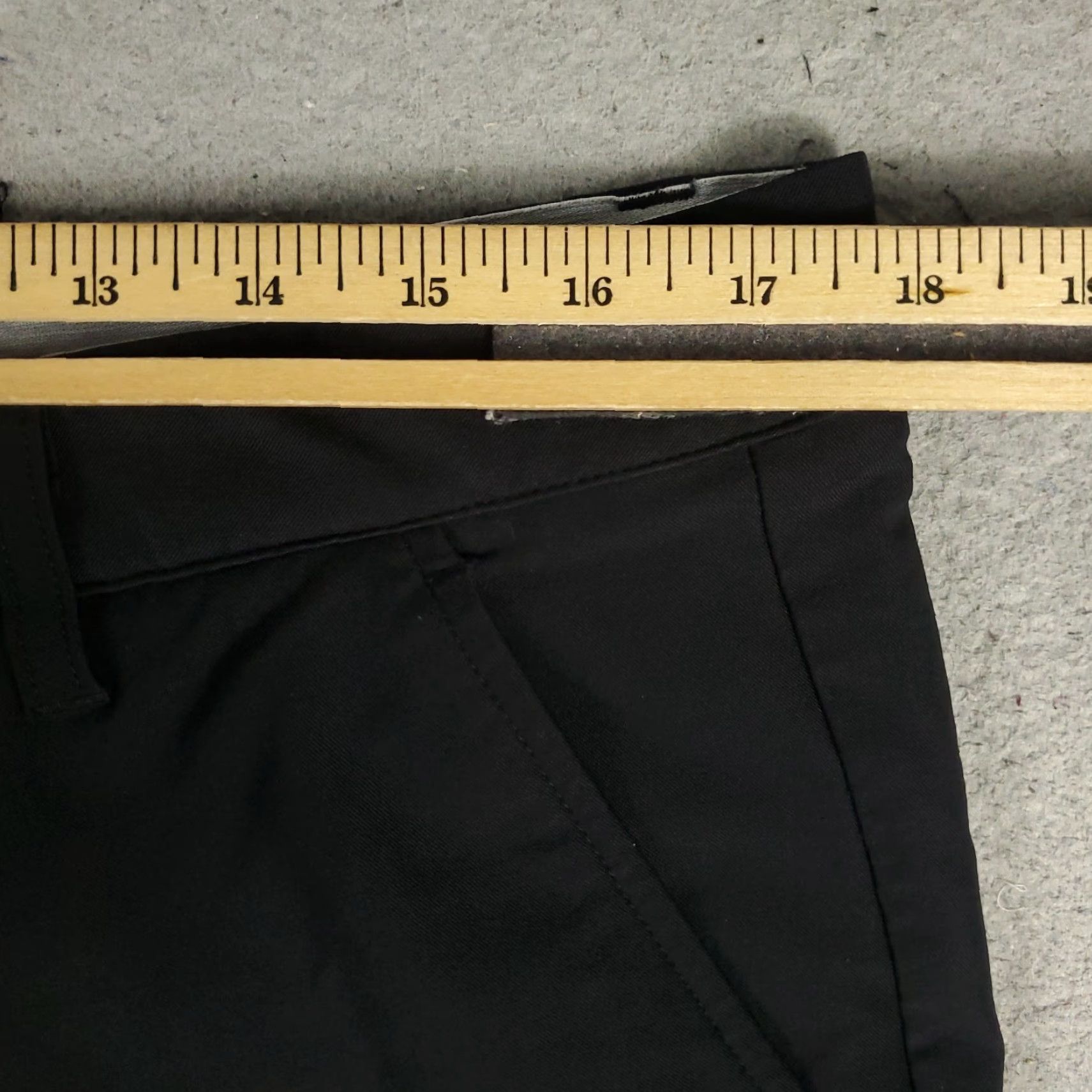 Adidas Adidas Pants Mens 36x30 Black Flat Front Chino Trousers Casual Golf Size US 36 / EU 52 - 3 Thumbnail