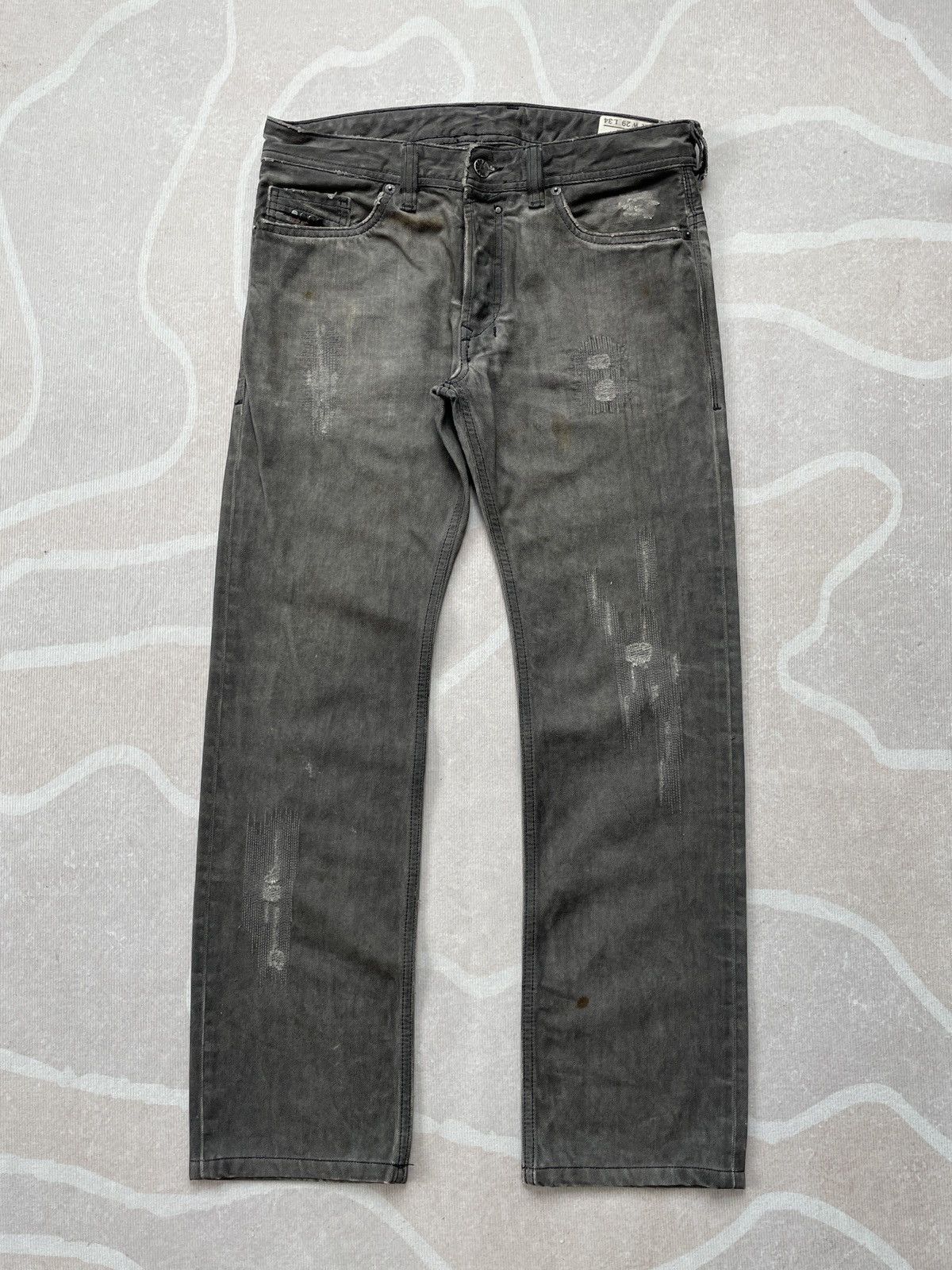 Diesel DIESEL SAFADO DISTRESSED JEAN Size US 32 / EU 48 - 1 Thumbnail
