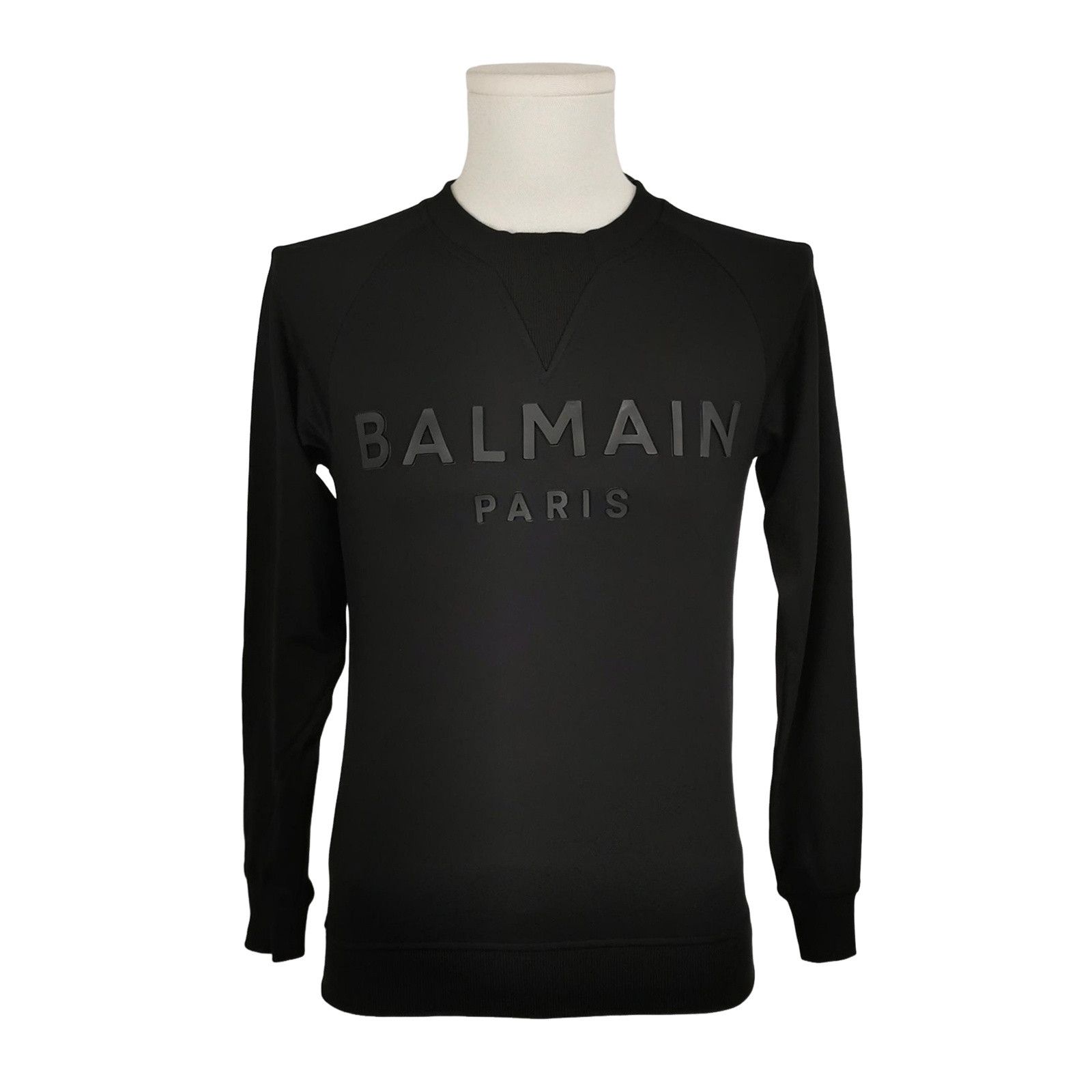 Balmain Balmain Embossed Logo Sweatshirt XXS Size US XXS / EU 40 - 1 Thumbnail