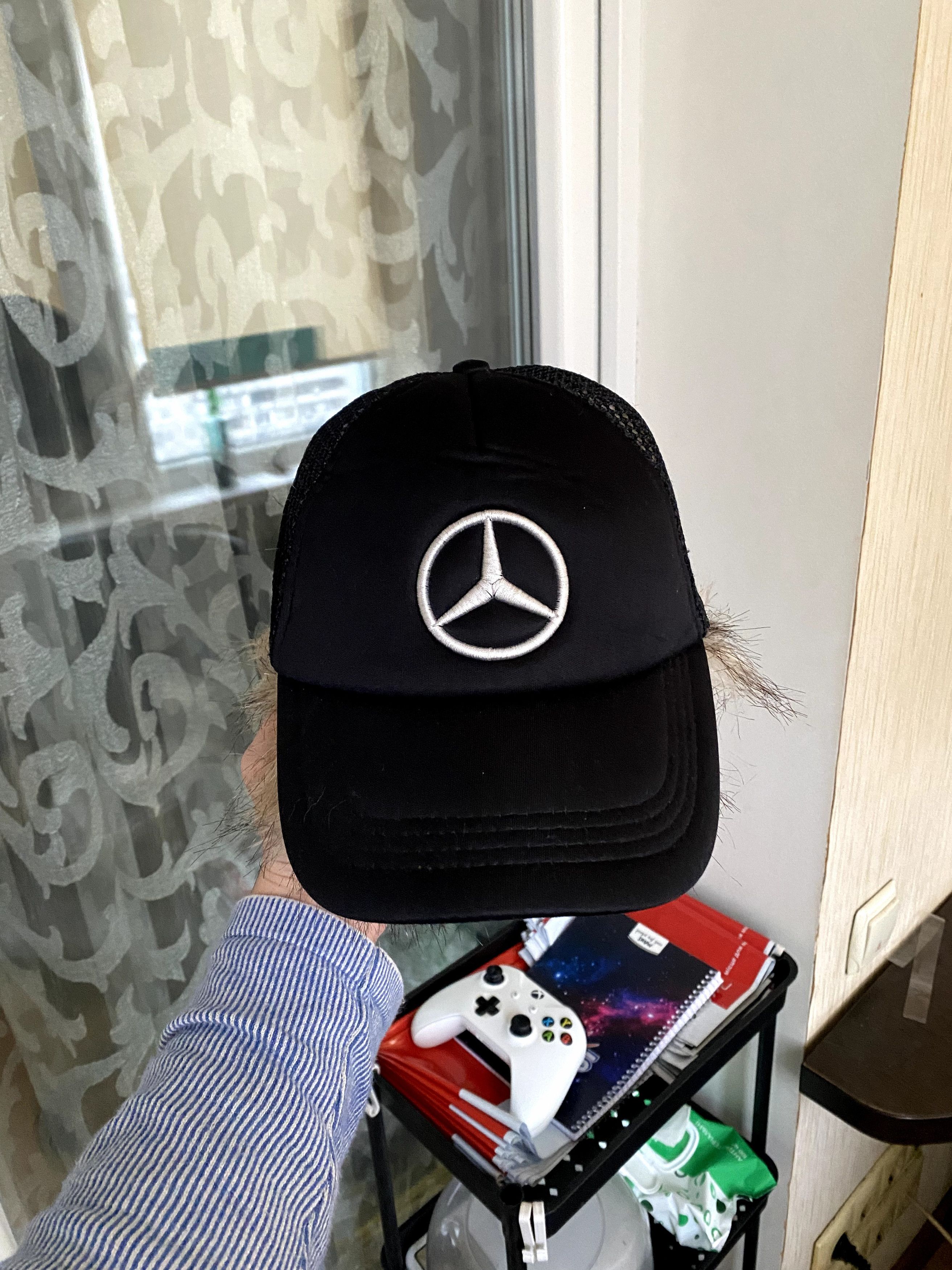 Mercedes-Benz Vintage Mercedes Benz Trucker Cap Racing Y2K Streetwear Size ONE SIZE - 1 Thumbnail