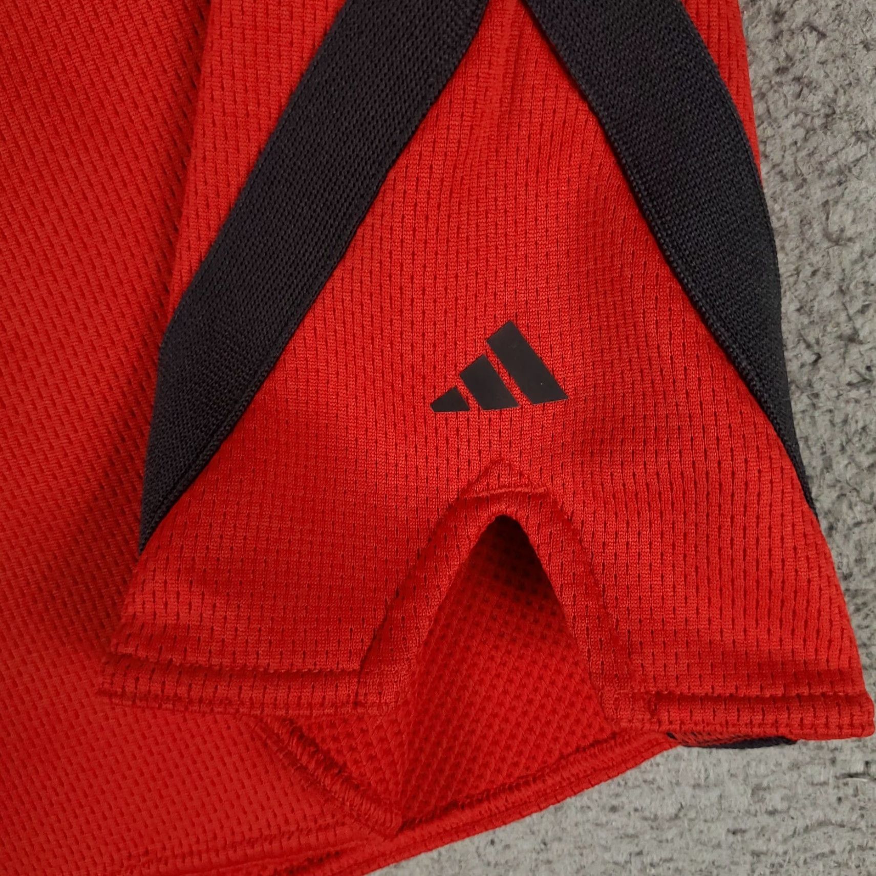 Adidas Adidas Shorts Mens Size Large Red Lace Tie Active Athletic Gym Size US 33 - 5 Thumbnail