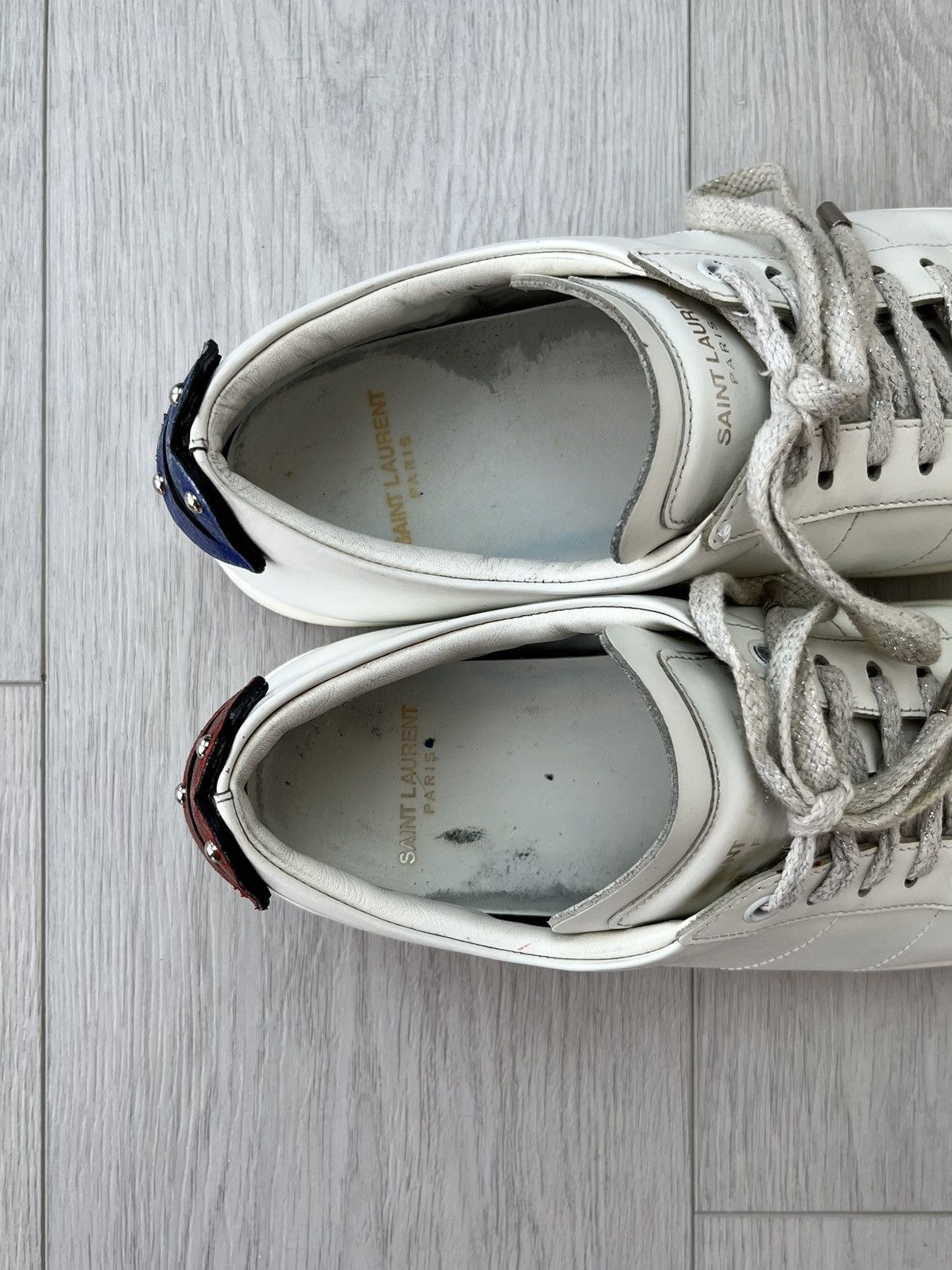 Saint Laurent Paris Saint Laurent SL/01 Signature Court Classic Lips Sneakers Size US 8 / IT 38 - 17 Thumbnail
