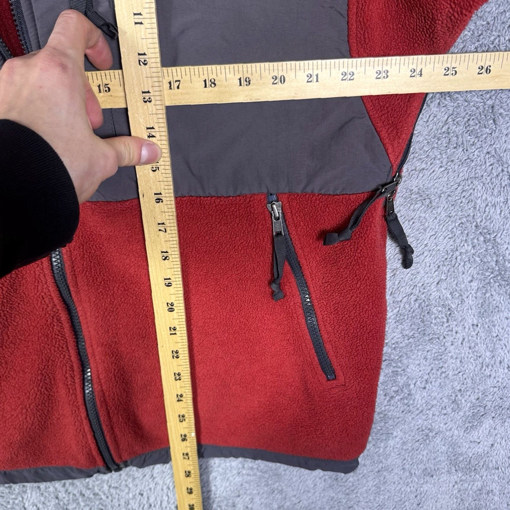 The North Face VINTAGE The North Face Denali Jacket Mens M Full Zip Fleece Red 90s Retro Outdoor Winter Windbreaker Size US M / EU 48-50 / 2 - 7 Thumbnail