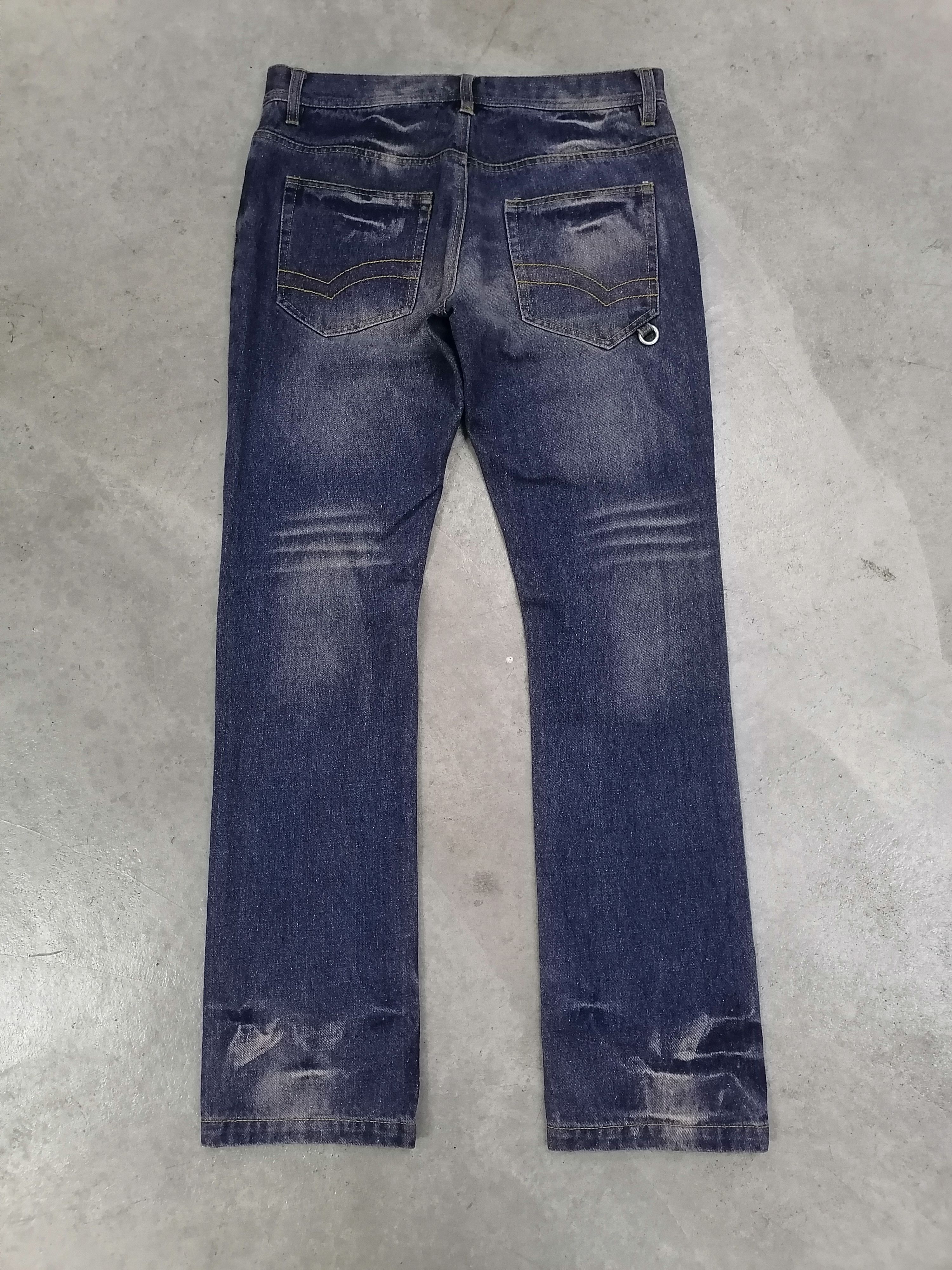 14th Addiction × In The Attic × Le Grande Bleu (L.G.B.) In The Attic Illustration Denim Pants Size US 31 - 9 Thumbnail