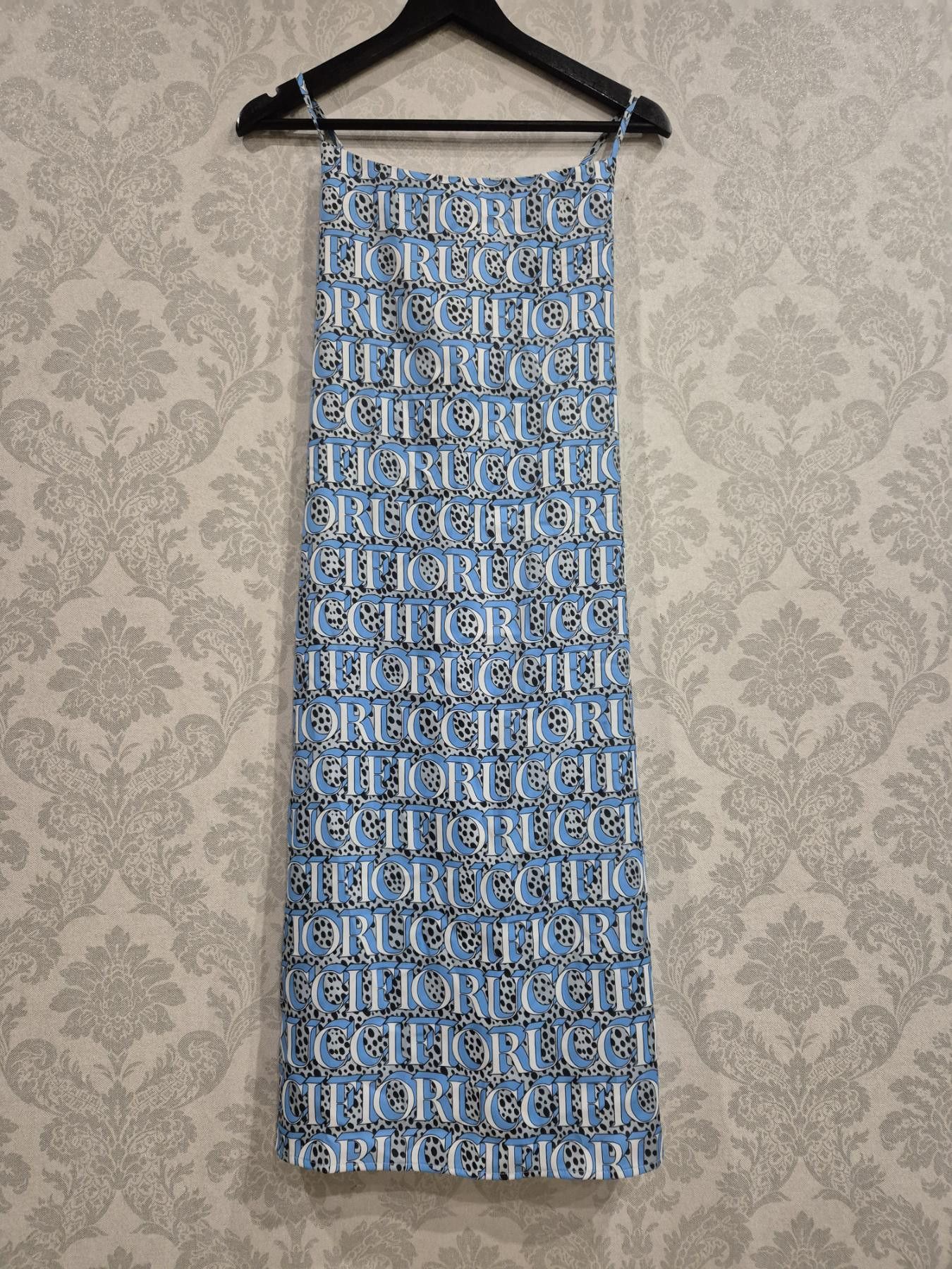 Fiorucci Fiorucci Women\'s Blue and White Dress Size S / US 4 / IT 40 - 1 Thumbnail