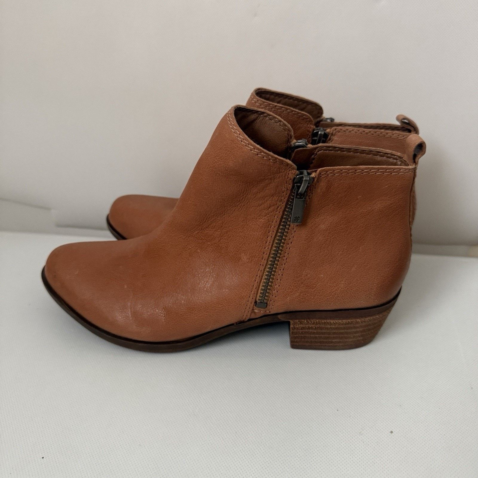 Lucky Brand Lucky Brand Basel Leather Ankle Bootie Boho Western Boots Size US 9.5 / IT 39.5 - 3 Thumbnail