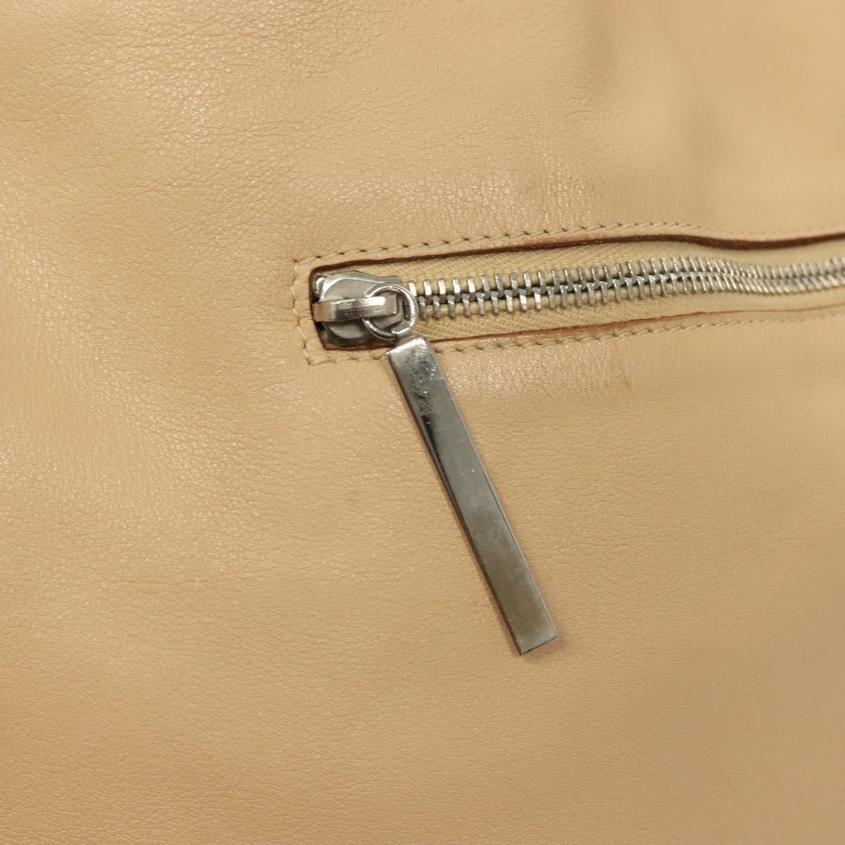 Gucci GUCCI Shoulder Bag Leather Beige Silver Size ONE SIZE - 14 Thumbnail