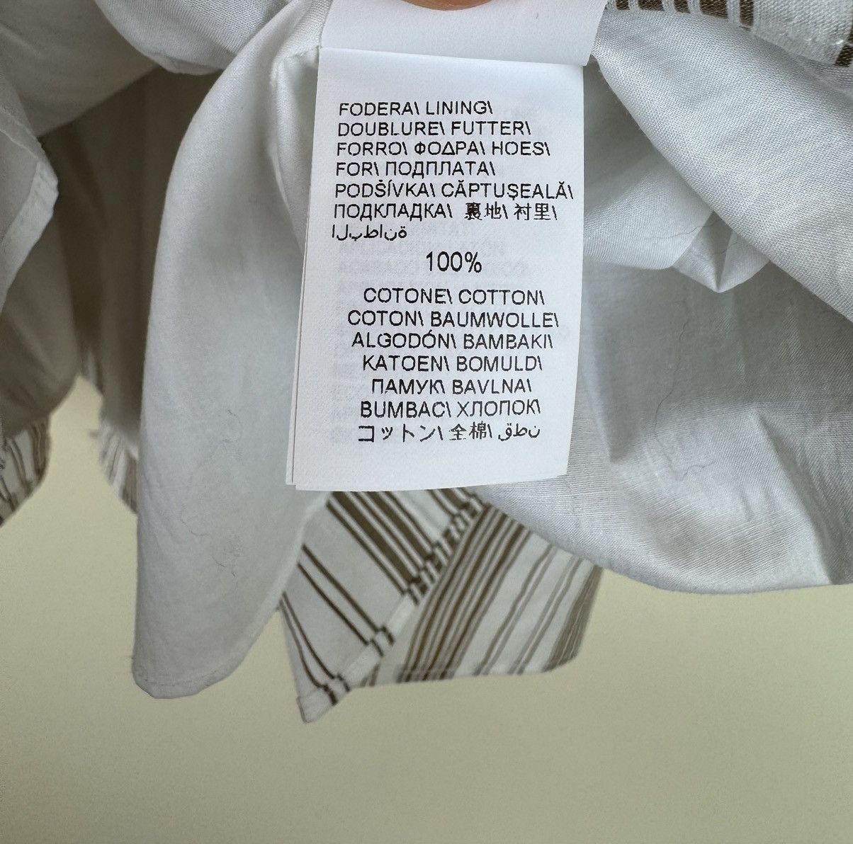 Brunello Cucinelli Brunello Cucinelli monili cotton silk striped blouse top XS Size XS / US 0-2 / IT 36-38 - 11 Thumbnail