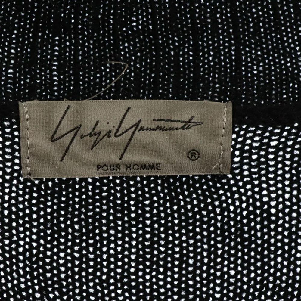 Yohji Yamamoto Yohji Yamamoto POUR HOMME 17AW Lace trim long knit cardigan Size US S / EU 44-46 / 1 - 5 Thumbnail