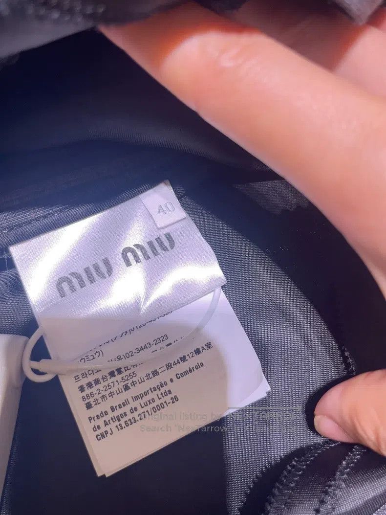Miu Miu Miu Miu 40 Light denim blue suit jacket Size L / US 10 / IT 46 - 7 Thumbnail