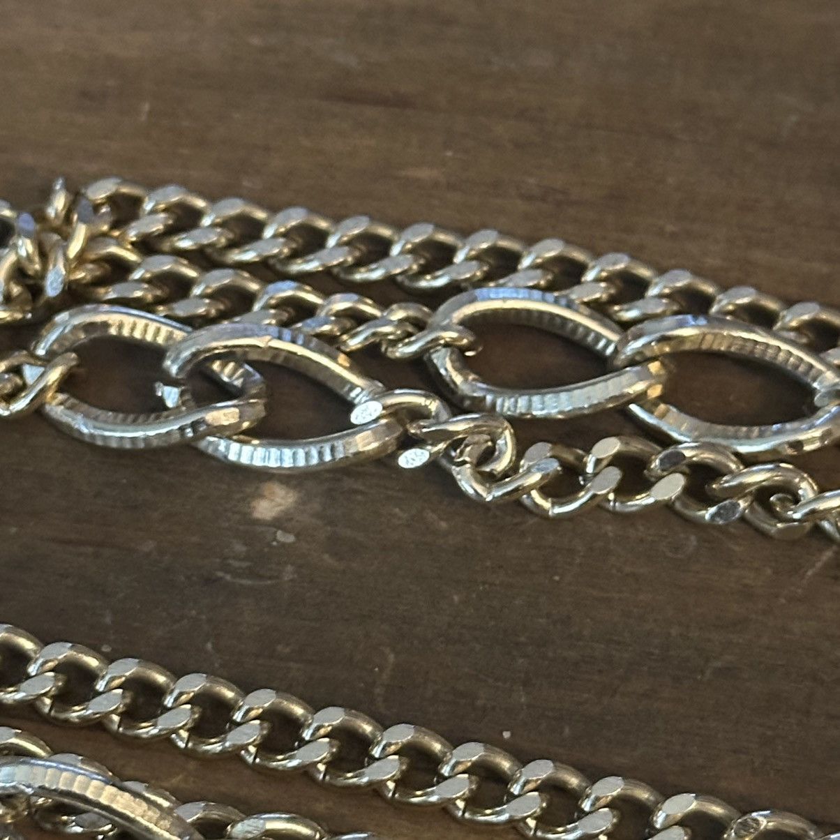 Other Long gold tone curb link chain necklace Size ONE SIZE - 3 Thumbnail