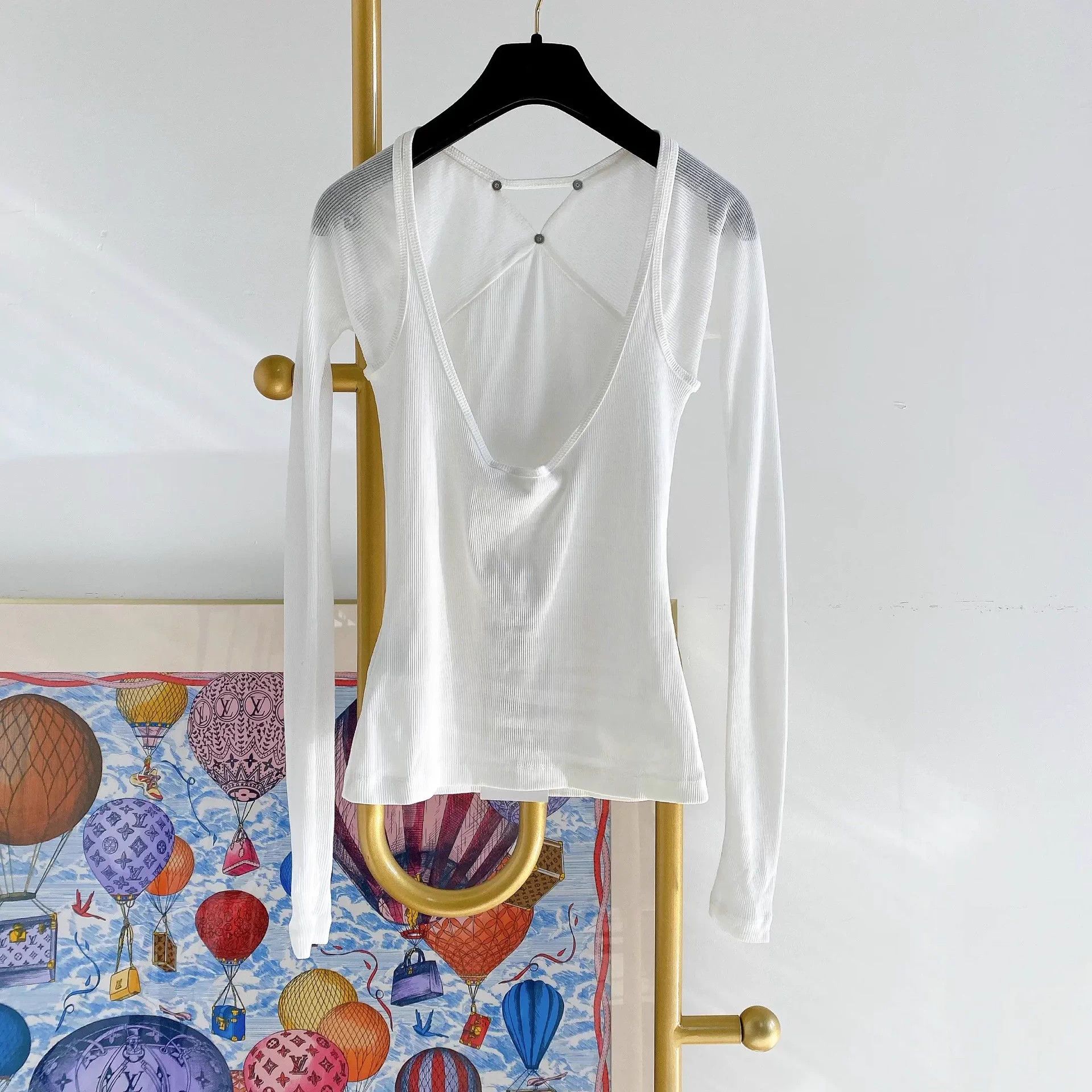 Dion Lee Dion Lee White Backless Top S New With Tags Size S / US 4 / IT 40 - 2 Thumbnail