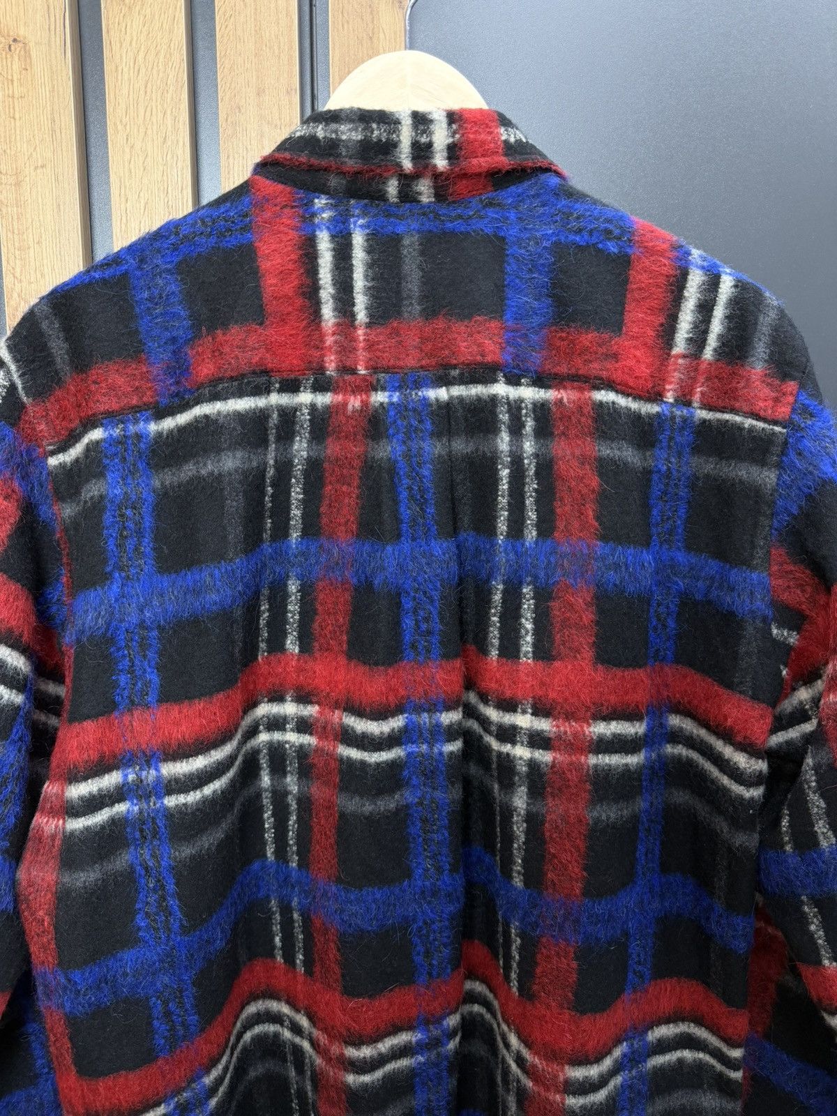 Golden Goose Golden Goose Deluxe Brand Plaid Wool Overshirt Jacket Size L Size US L / EU 52-54 / 3 - 12 Thumbnail