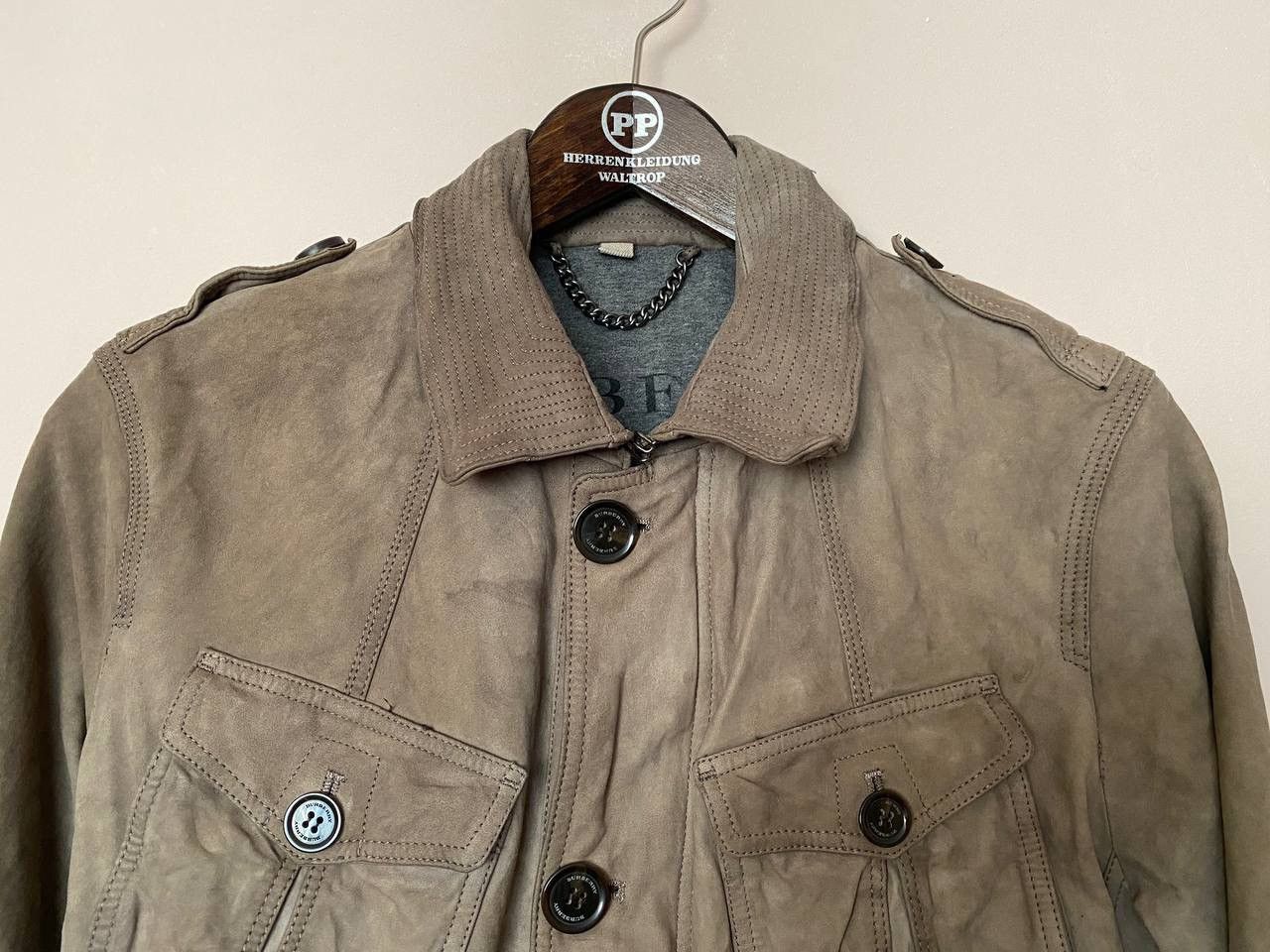 Burberry Extremely rare Burberry leather biker jacket Size US XL / EU 56 / 4 - 5 Thumbnail