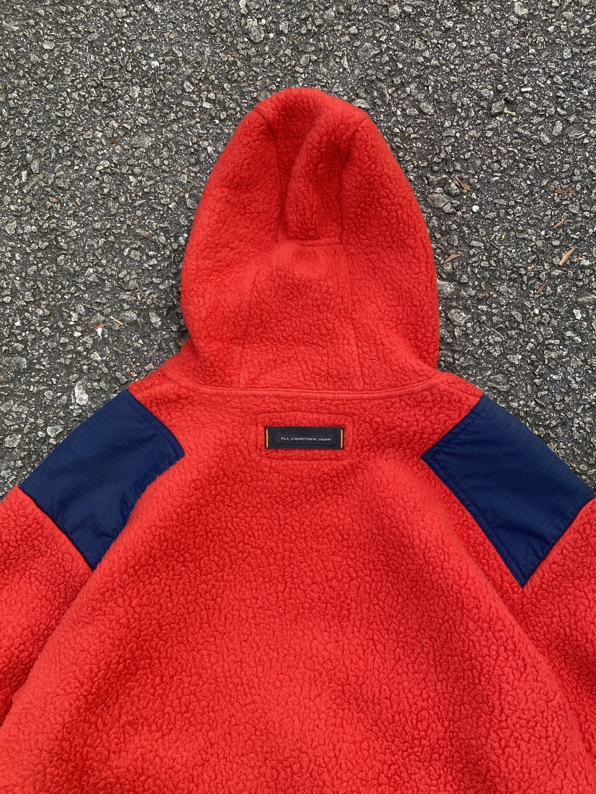 Nike ACG × Vintage Vintage Nike ACG Fleece Deep Pile Ninja Mask Hoodie Size US M / EU 48-50 / 2 - 7 Thumbnail