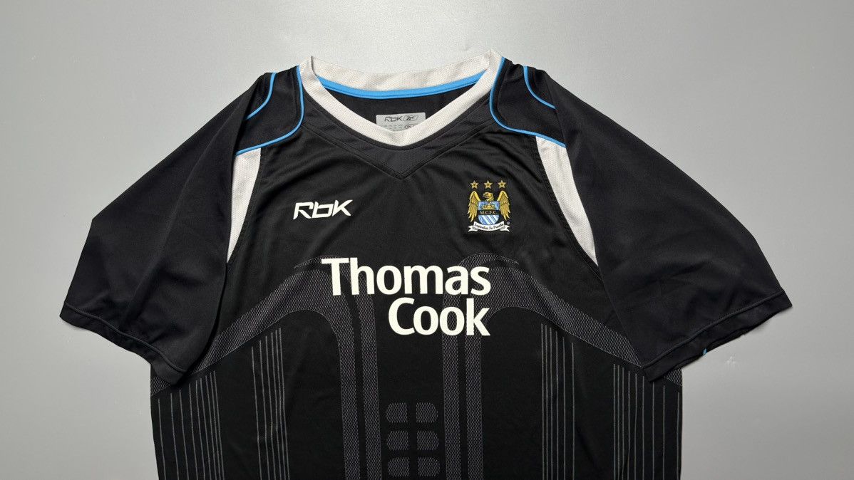 Reebok MAN CITY REEBOK 2005/2006 FOOTBALL AWAY JERSEY #21 HAMANN Size US XXL / EU 58 / 5 - 3 Thumbnail